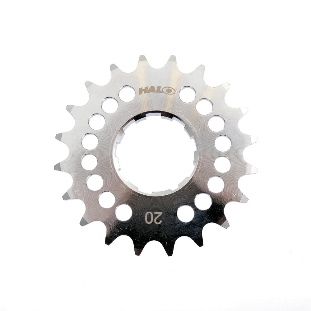 Halo Fat Foot Sprocket Chrome / 20T