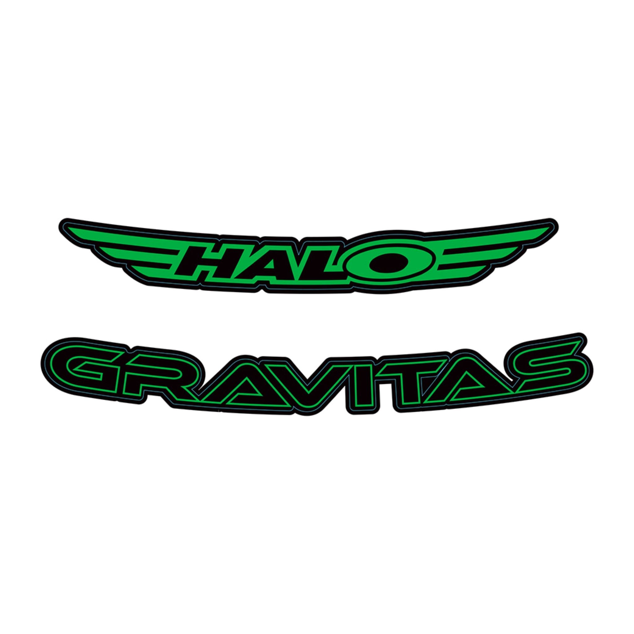 Halo Gravitas Decal Kit Green