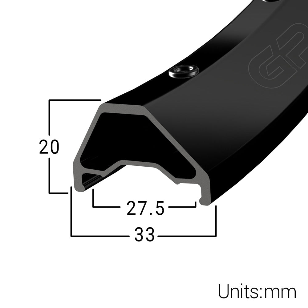 Halo Gravitas MT Downhill Wheel