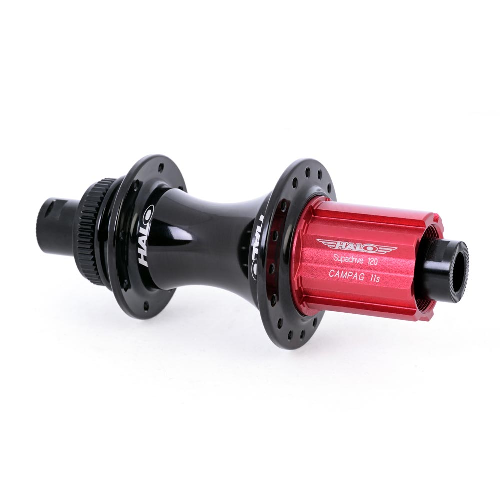 Halo RD2 Supadrive Hub Black / 16/8H / Rear Campag