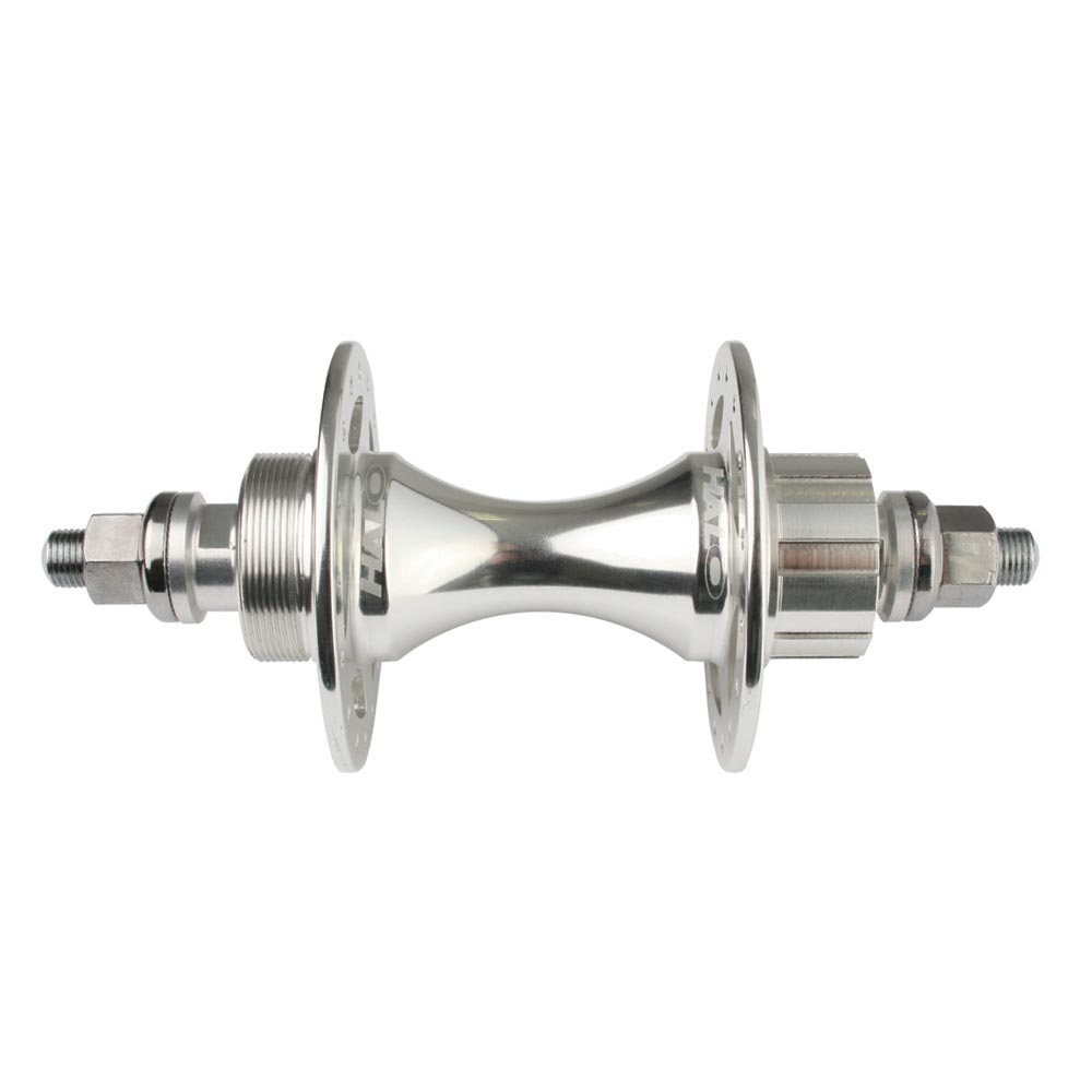 Halo Rear Fix-G Track Hub Silver / 32H / Rear FG/FX