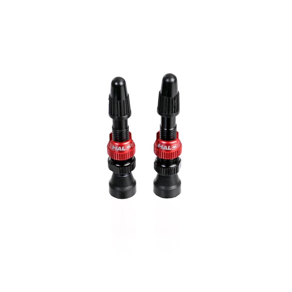 Halo Tubeless Valves Black / 34mm