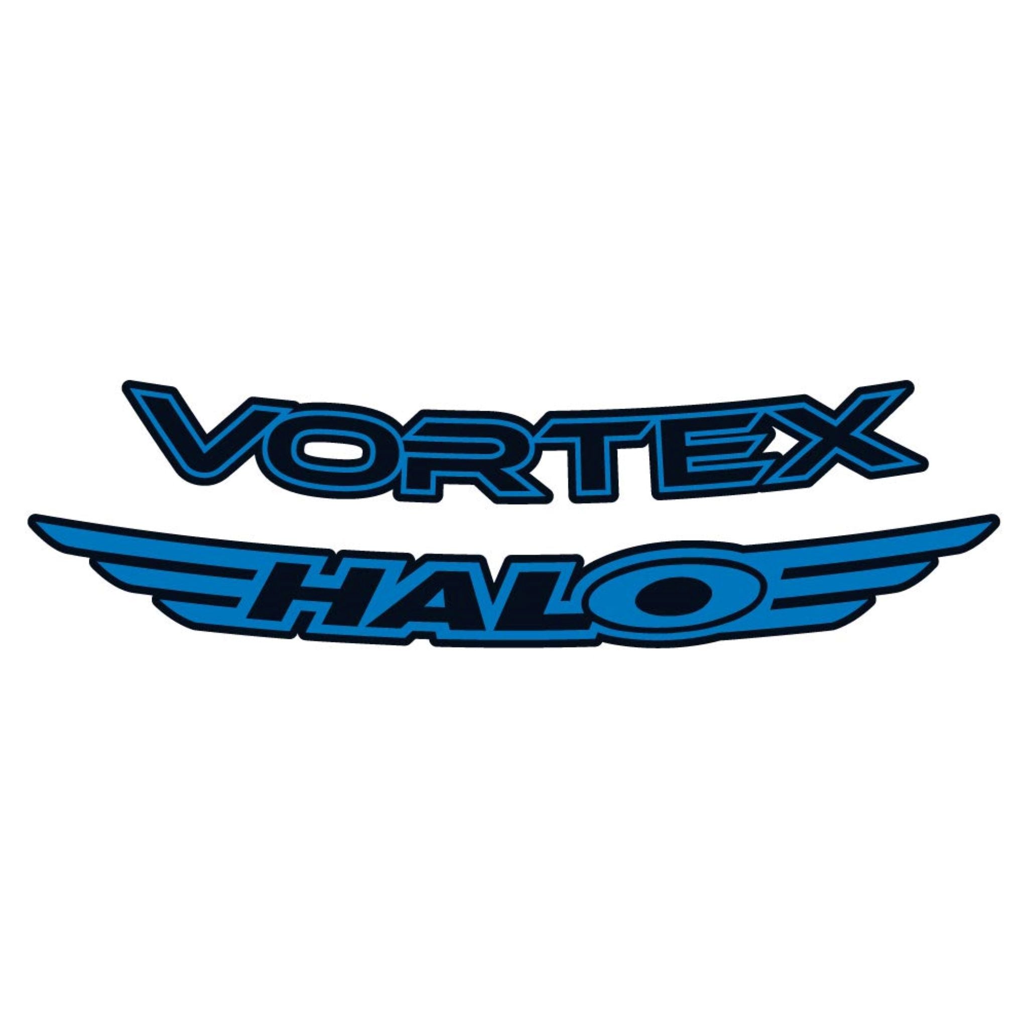 Halo Vortex Rim Decal Kit Blue