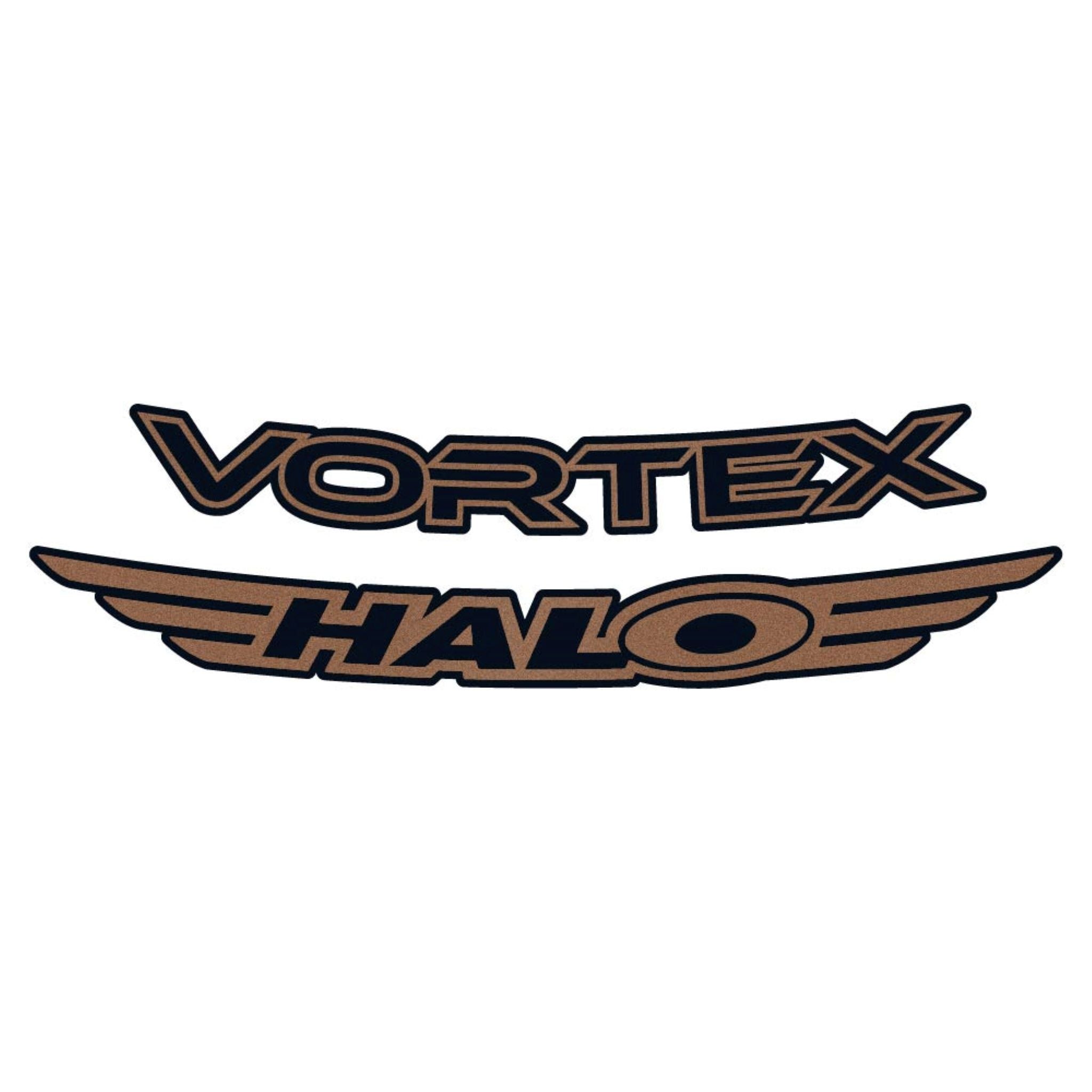 Halo Vortex Rim Decal Kit Bronze