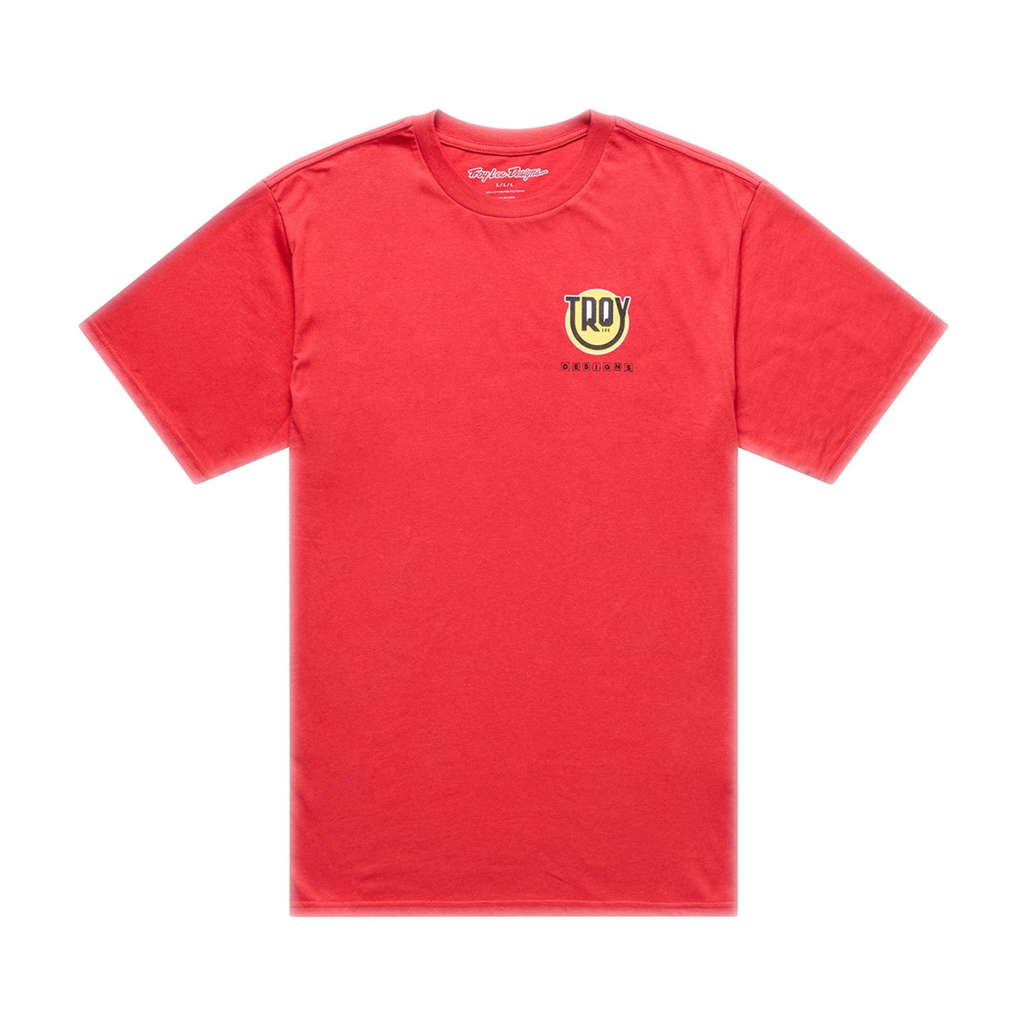 Happy Dayz Short Sleev Tee Happy Dayz - Scarlet / S