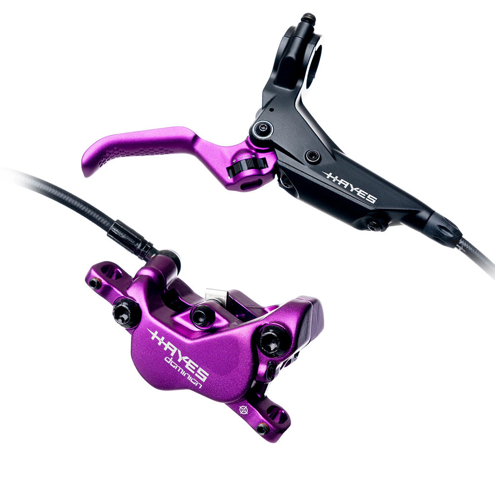 Hayes Dominion A4 Disc Brake Purple/Black / Regular Reach Lever