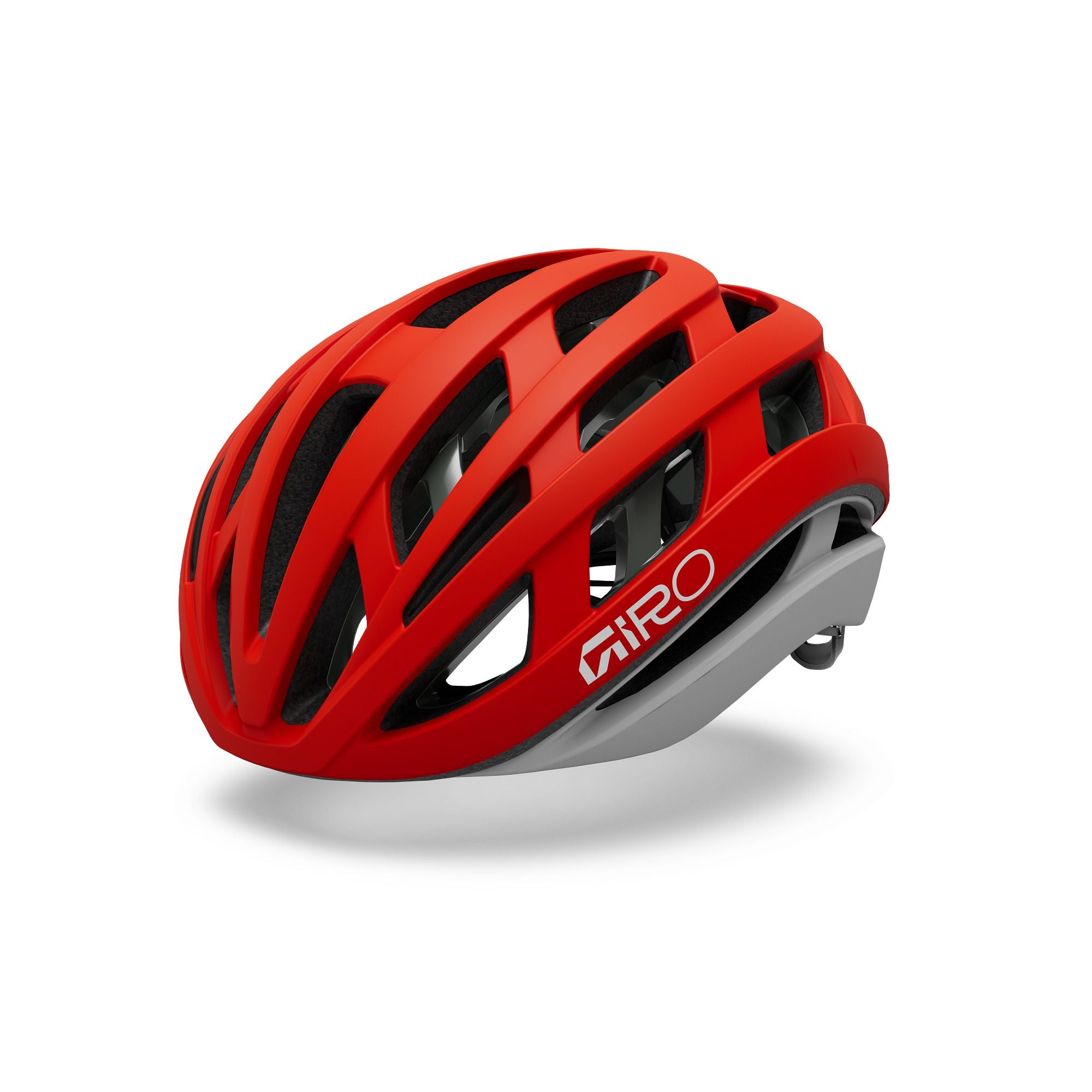 Helios Spherical Road Helmet Flame Red / L