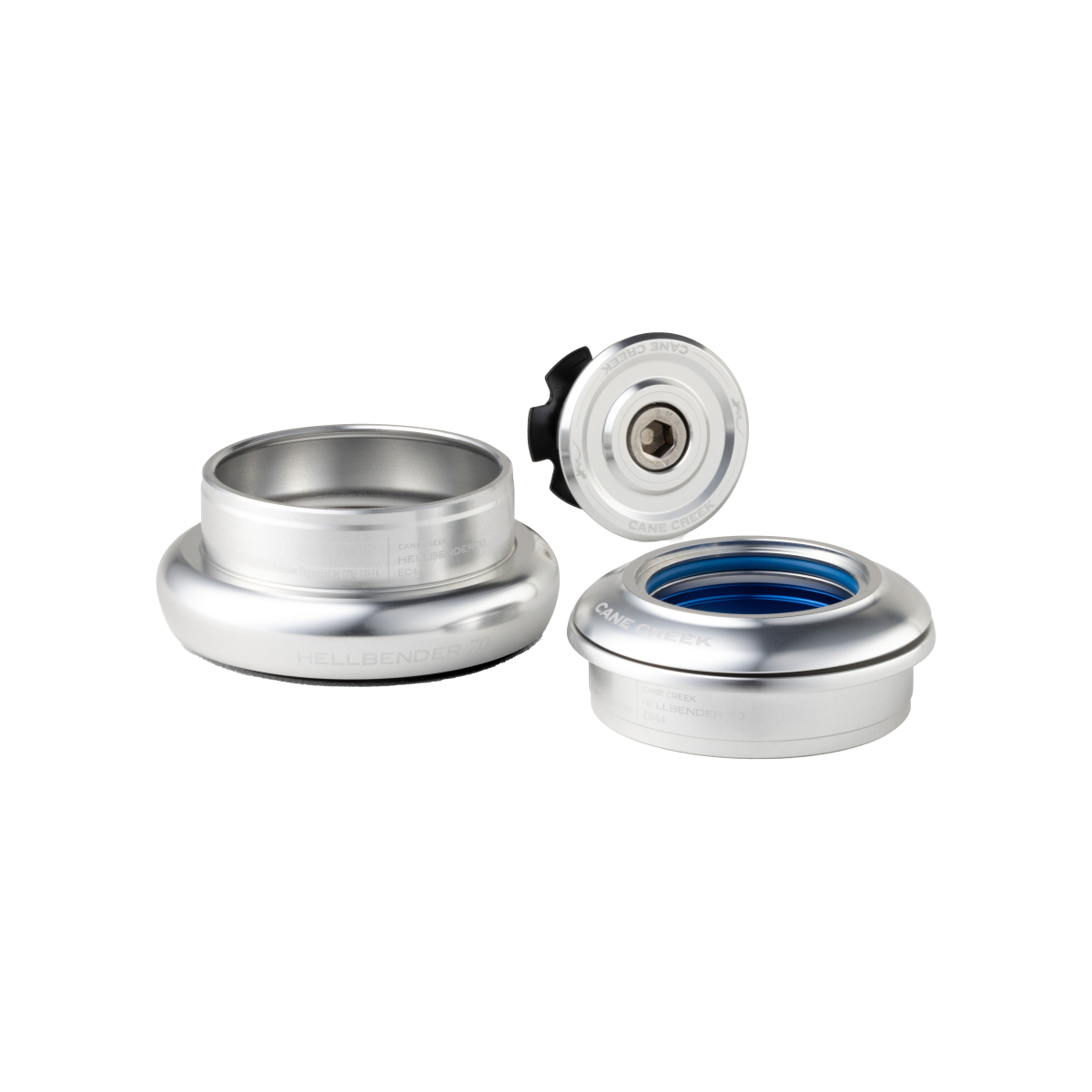 Hellbender 70 Headset ZS44/28.6 EC44/40 Silver / ZS44/28.6 | EC44/40