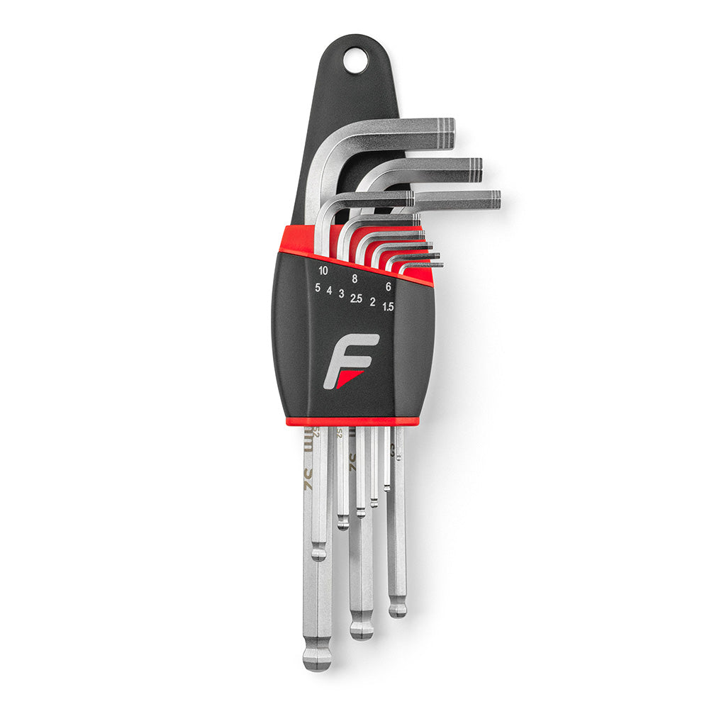 Hex Wrench 9-Piece Set Silver