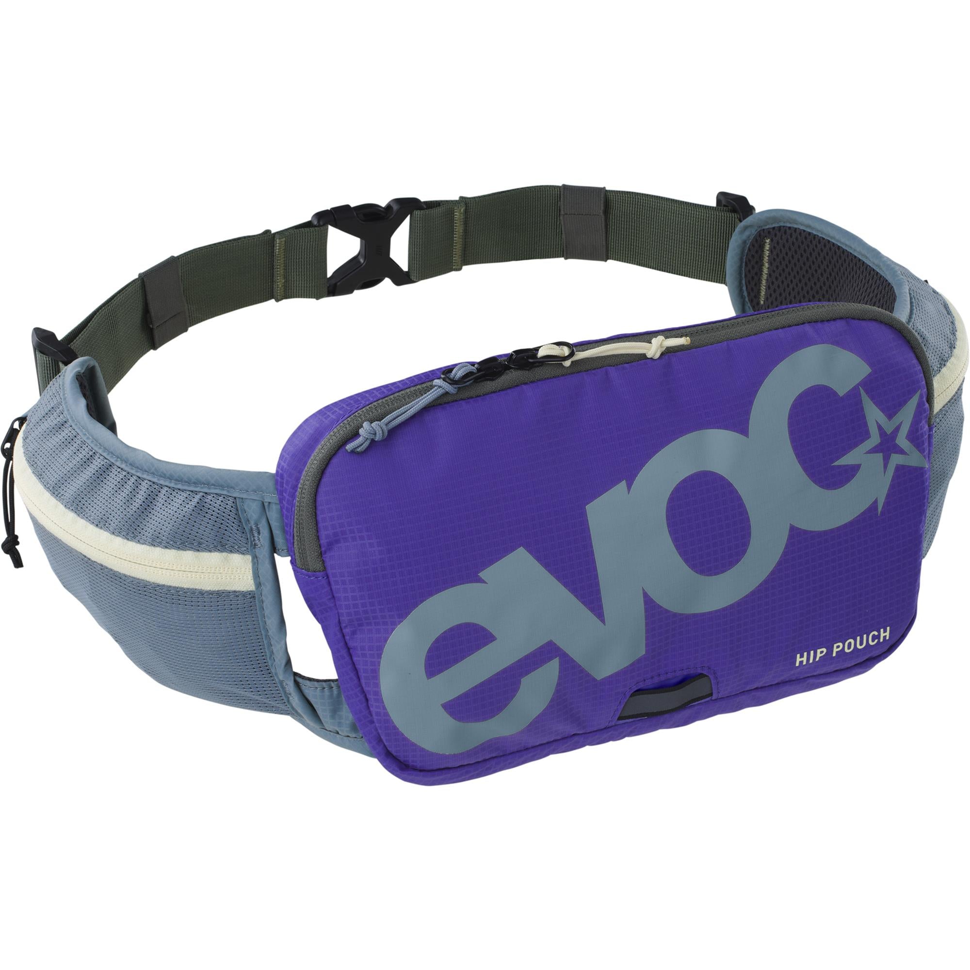 Hip Pouch 1L Steel/Violet/Dark Ol / One Size
