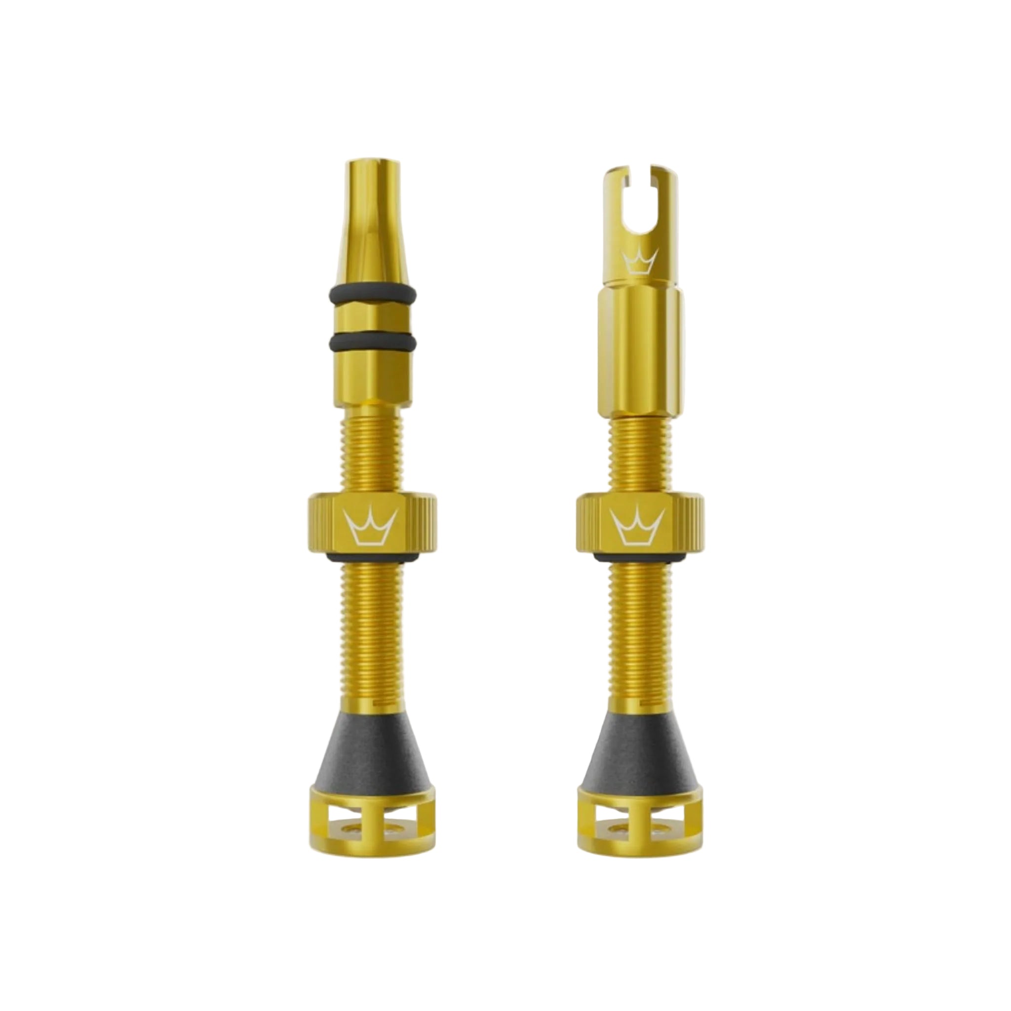 Holeshot Fast Flow Tubeless Valves Gold / 42mm