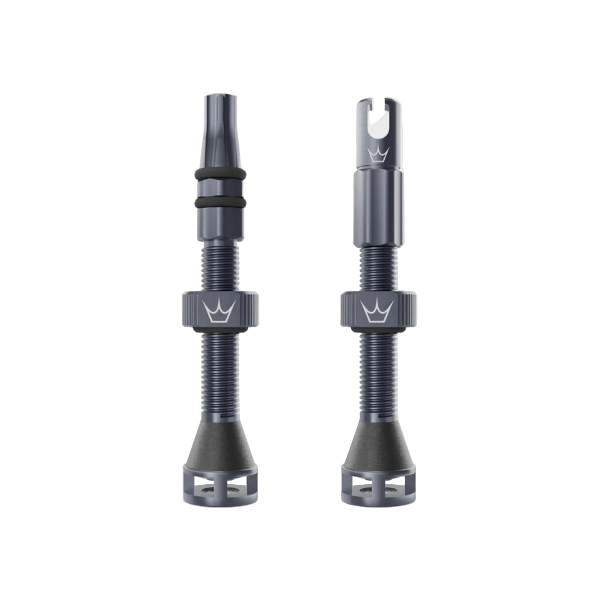Holeshot Fast Flow Tubeless Valves Slate / 42mm