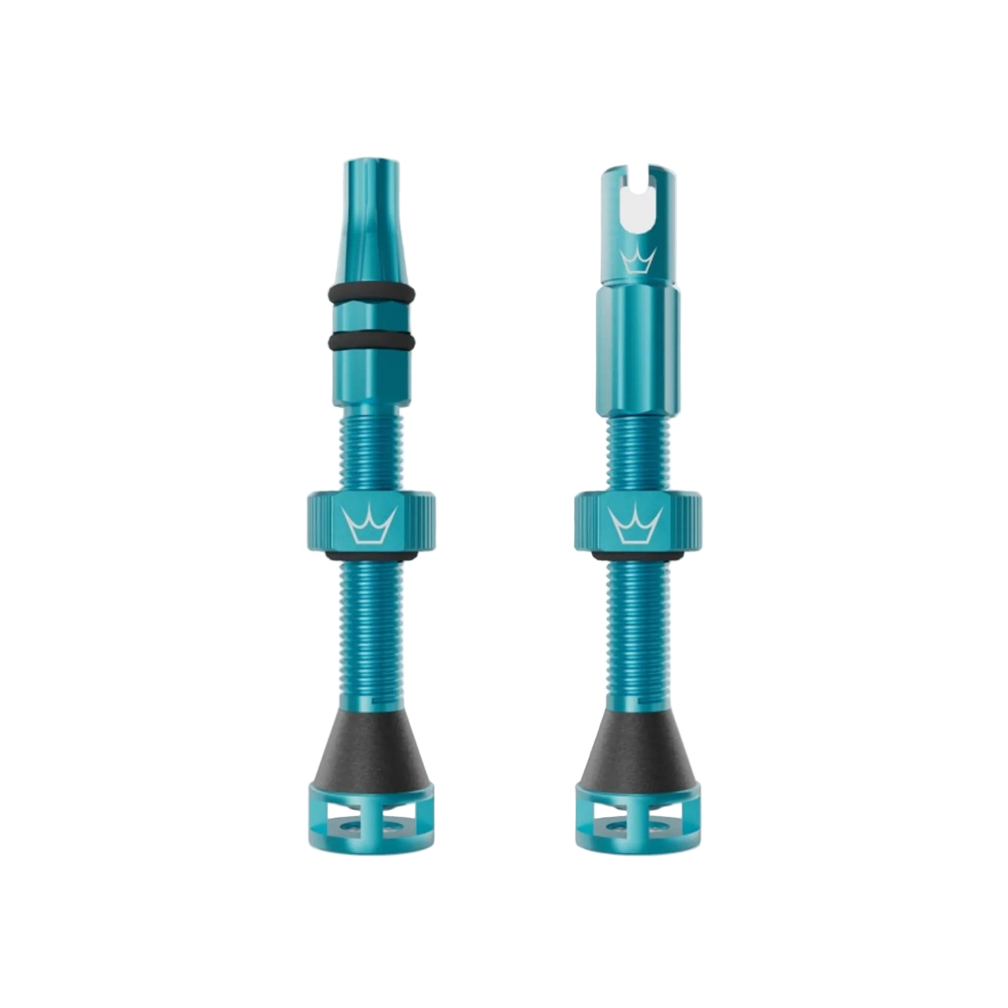 Holeshot Fast Flow Tubeless Valves Turquoise / 42mm