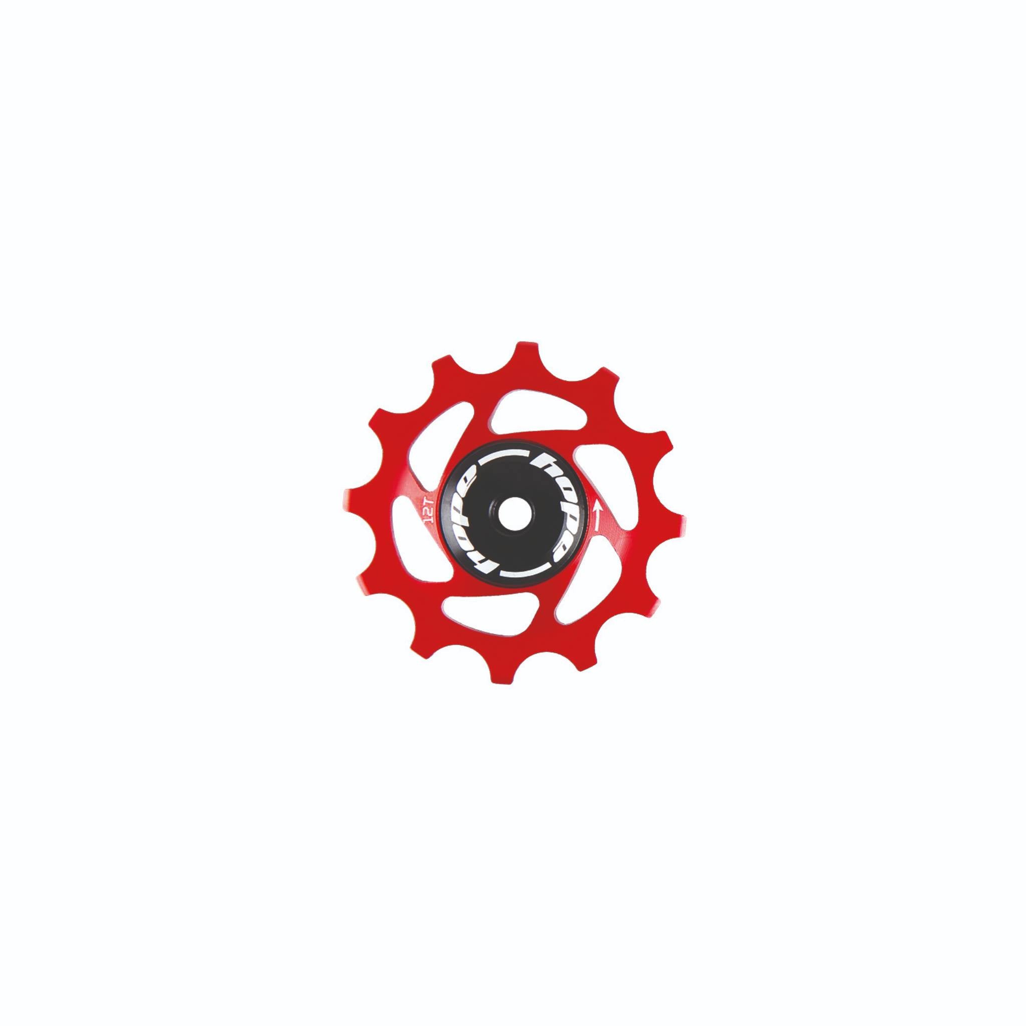 Hope 12 Tooth Jockey Wheel Red