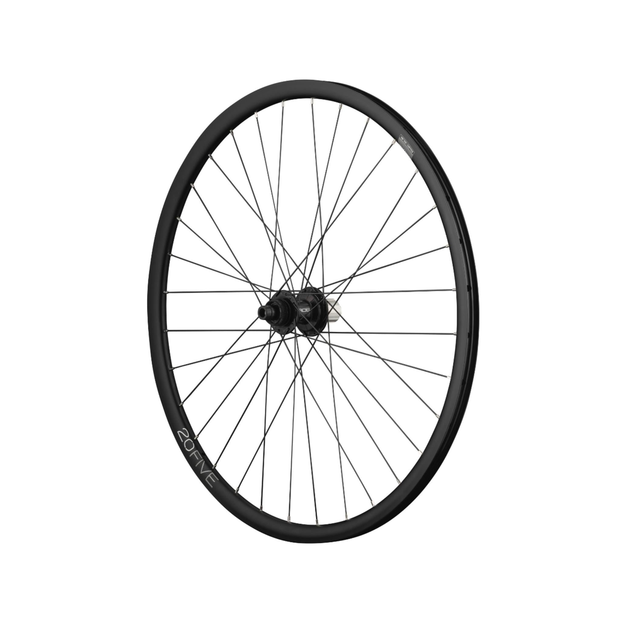 Hope 20FIVE Pro 5 24H Rear Wheel Black / 700c - Centre Lock / 148 x 12mm Boost - Shimano Microspline