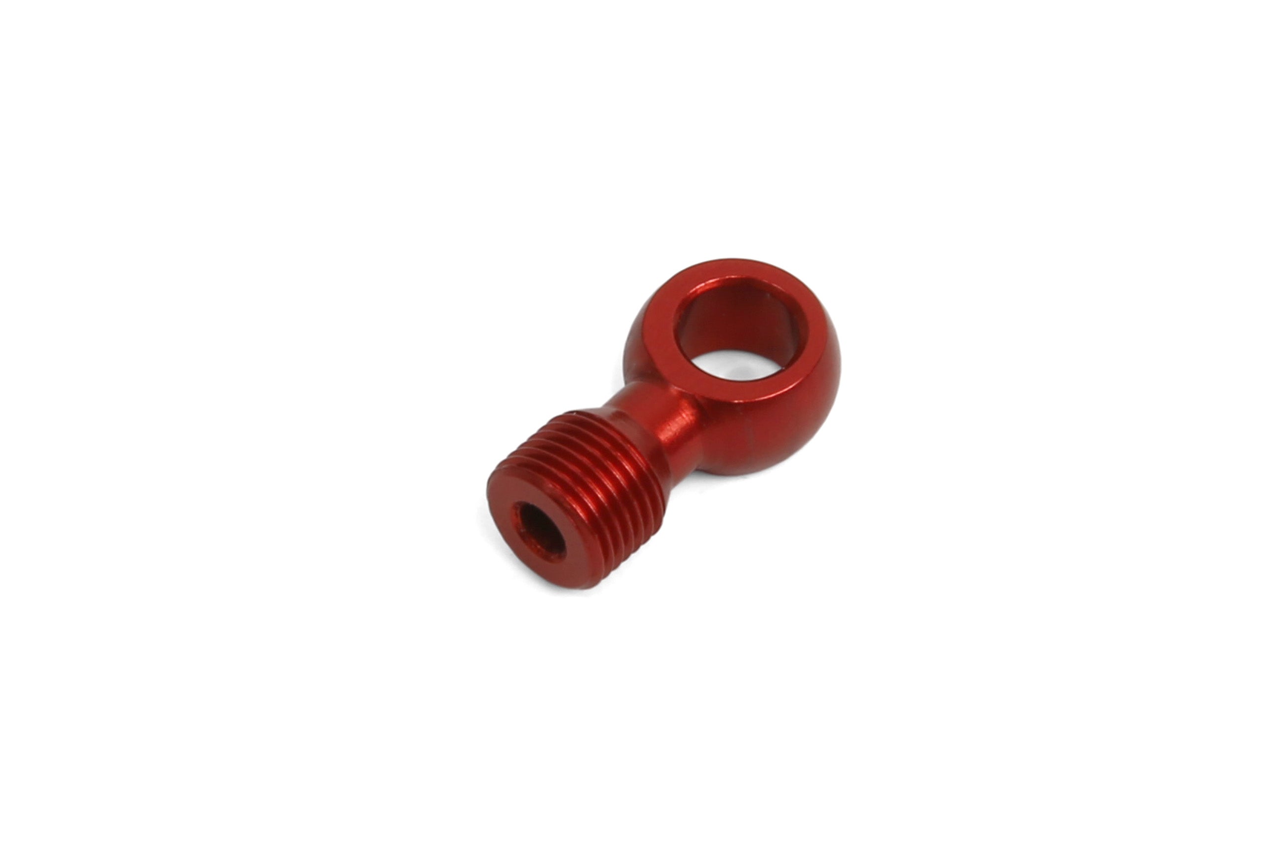 Hope 90° Connector (Suit 5mm & SS Hose) - Silver Red