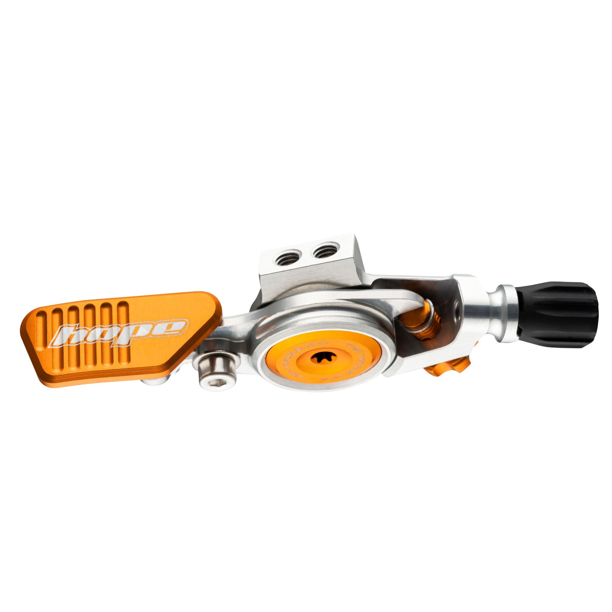Hope Dropper Post lever Silver/Orange