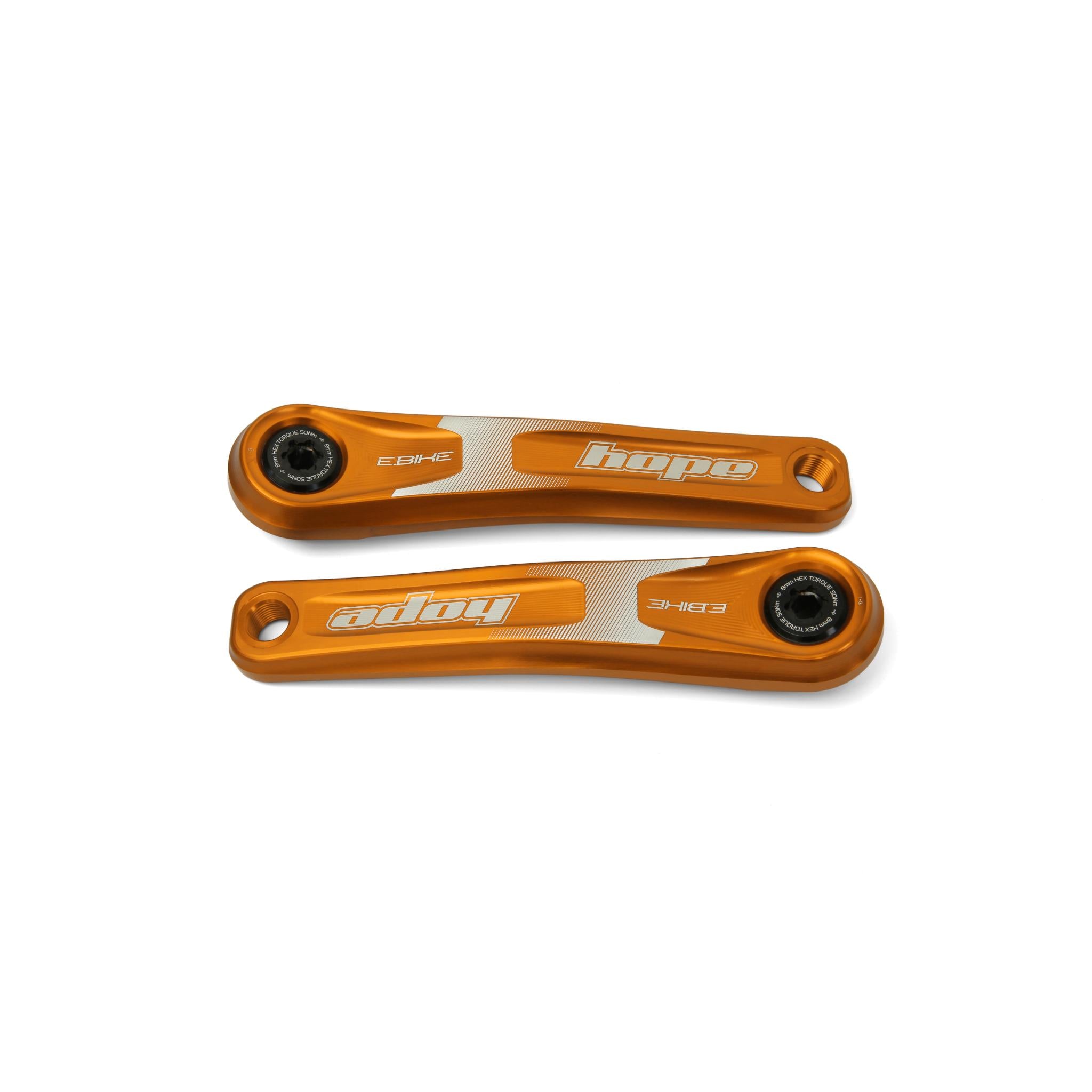 Hope E-Bike Crankset Orange / 155mm / Specialized Offset