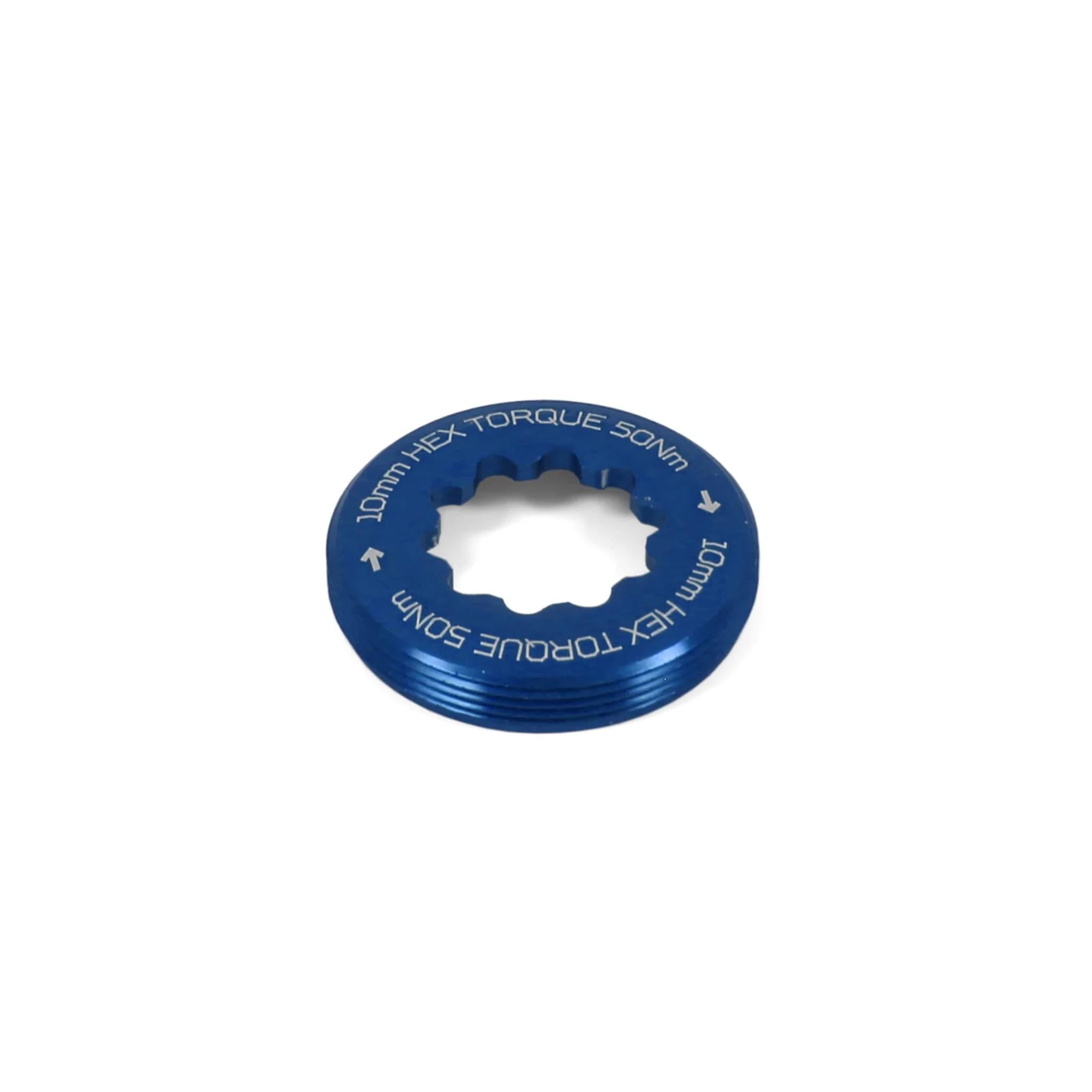Hope Evo Crankset - Extraction Captive Nut Blue