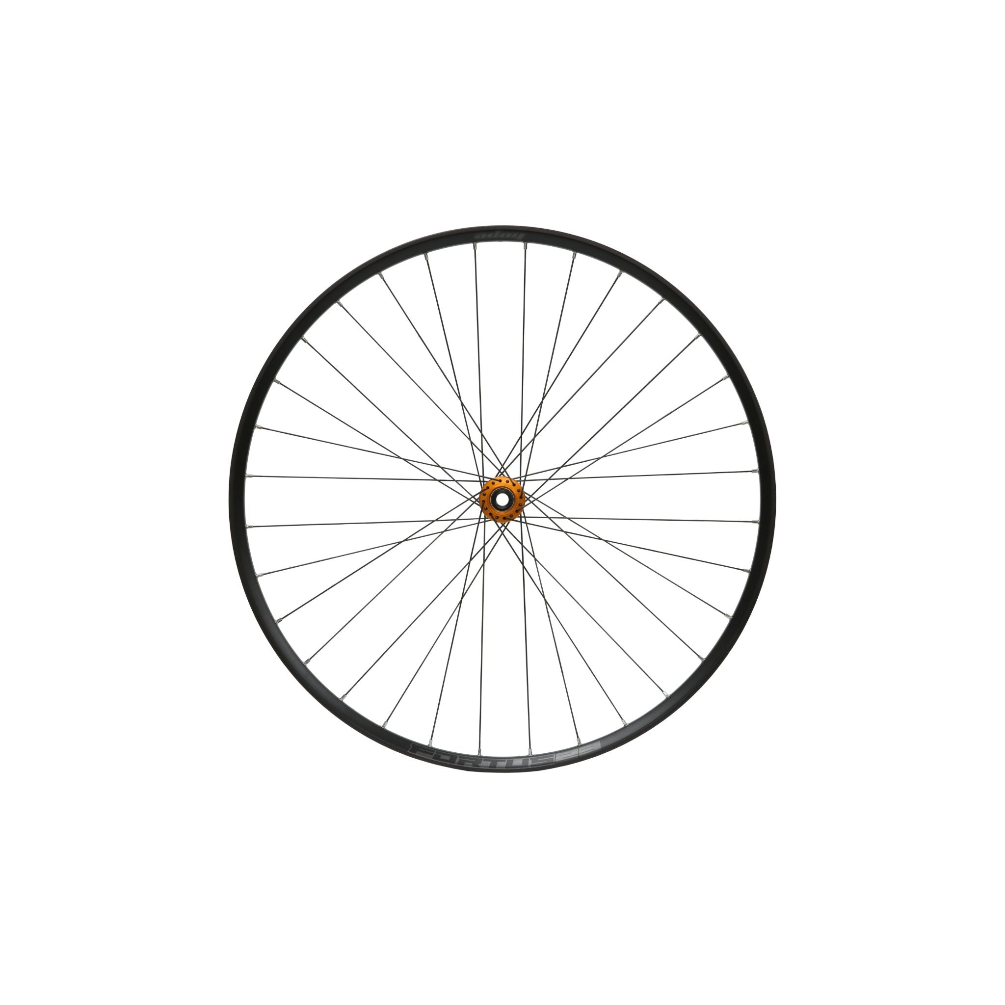 Hope Fortus 23W Pro 5 Orange Front Wheel Orange / 29 - Centre Lock / 100 x 15mm