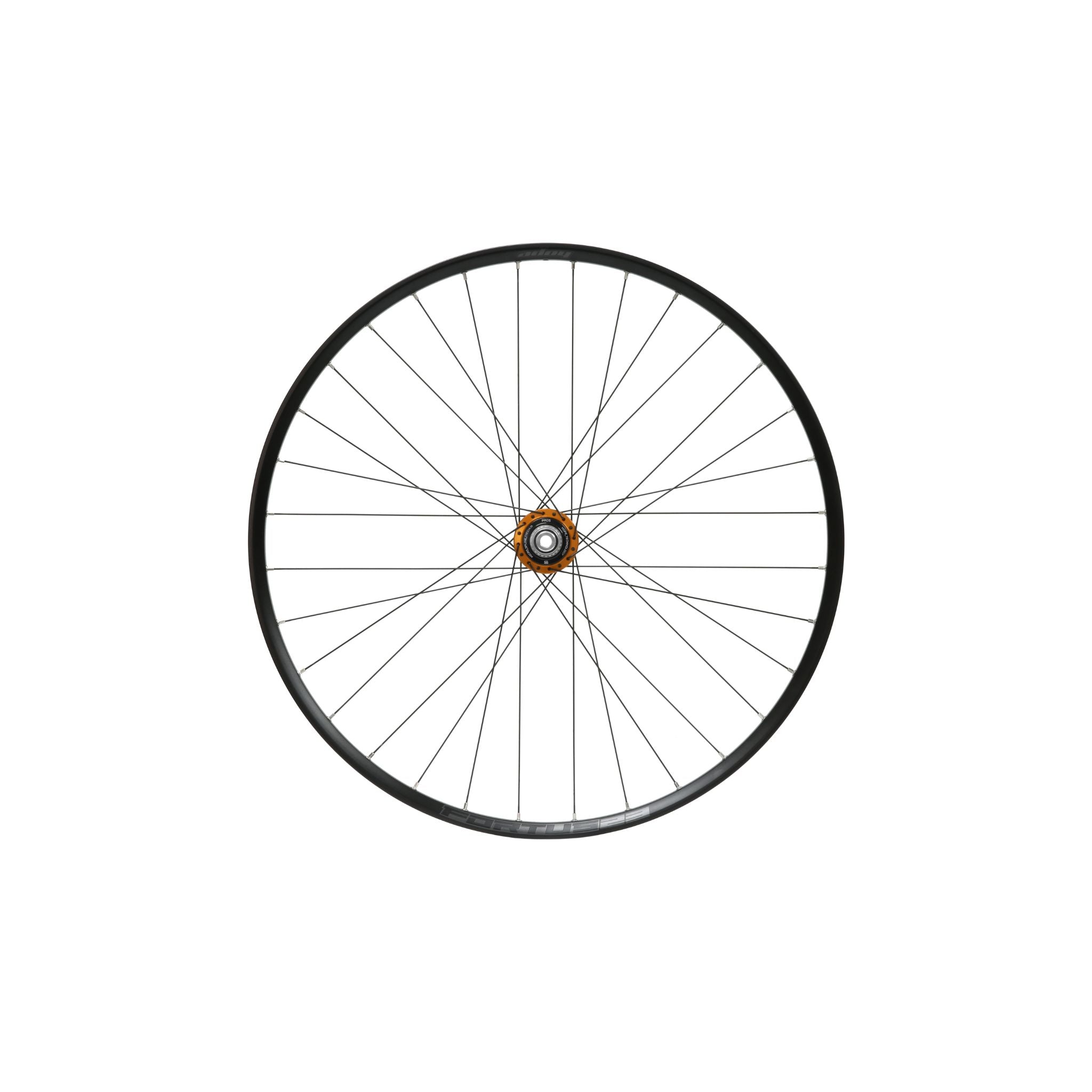 Hope Fortus 23W Pro 5 Trials/Singlespeed Rear Wheel Orange / 27.5 - 6-Bolt / 135 x 10mm - Singlespeed