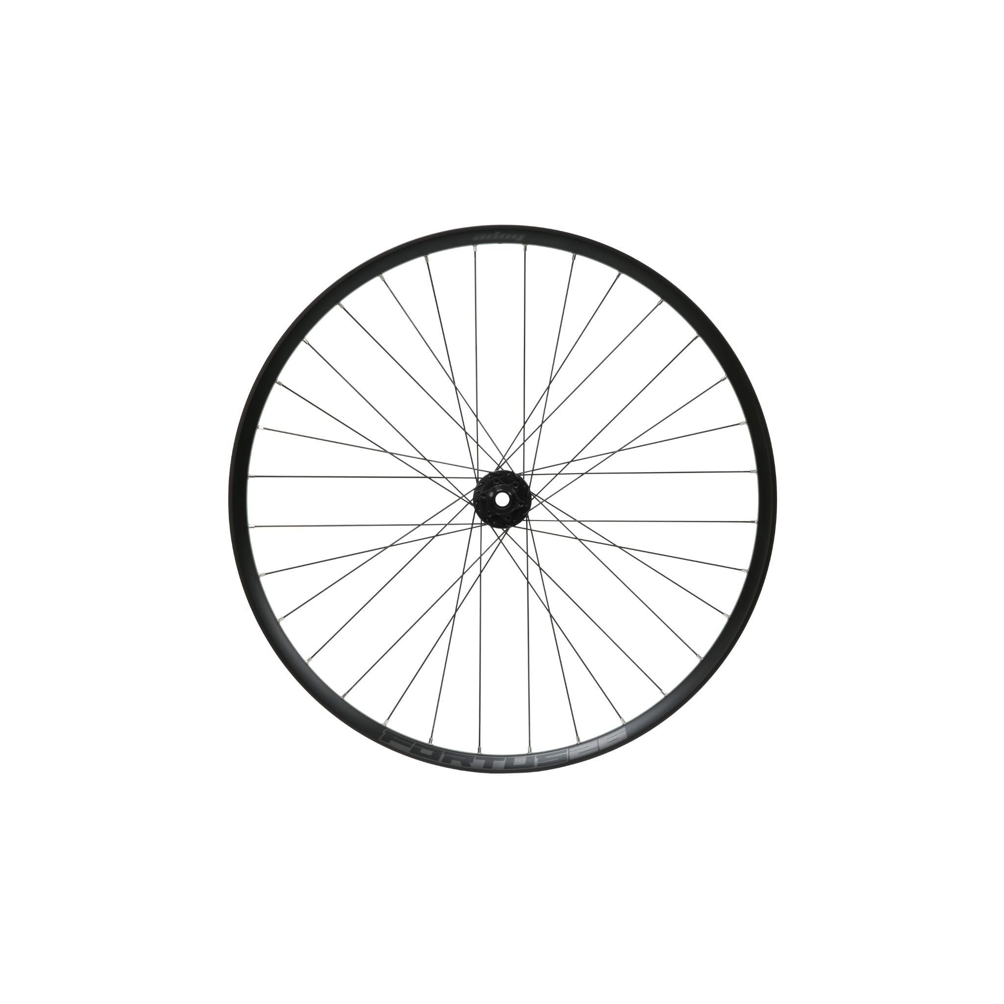 Hope Fortus 26W Pro 5 Black Front Wheel Black / 27.5 - 6-Bolt / 100 x 15mm