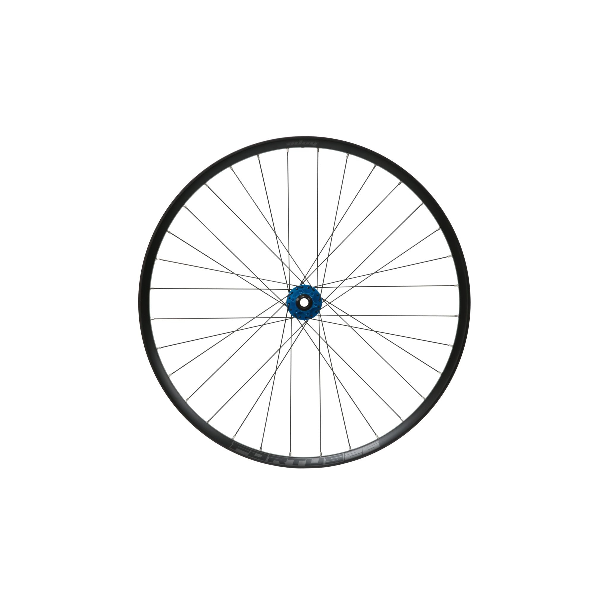 Hope Fortus 26W Pro 5 Blue Front Wheel Blue / 27.5 - 6-Bolt / 100 x 15mm