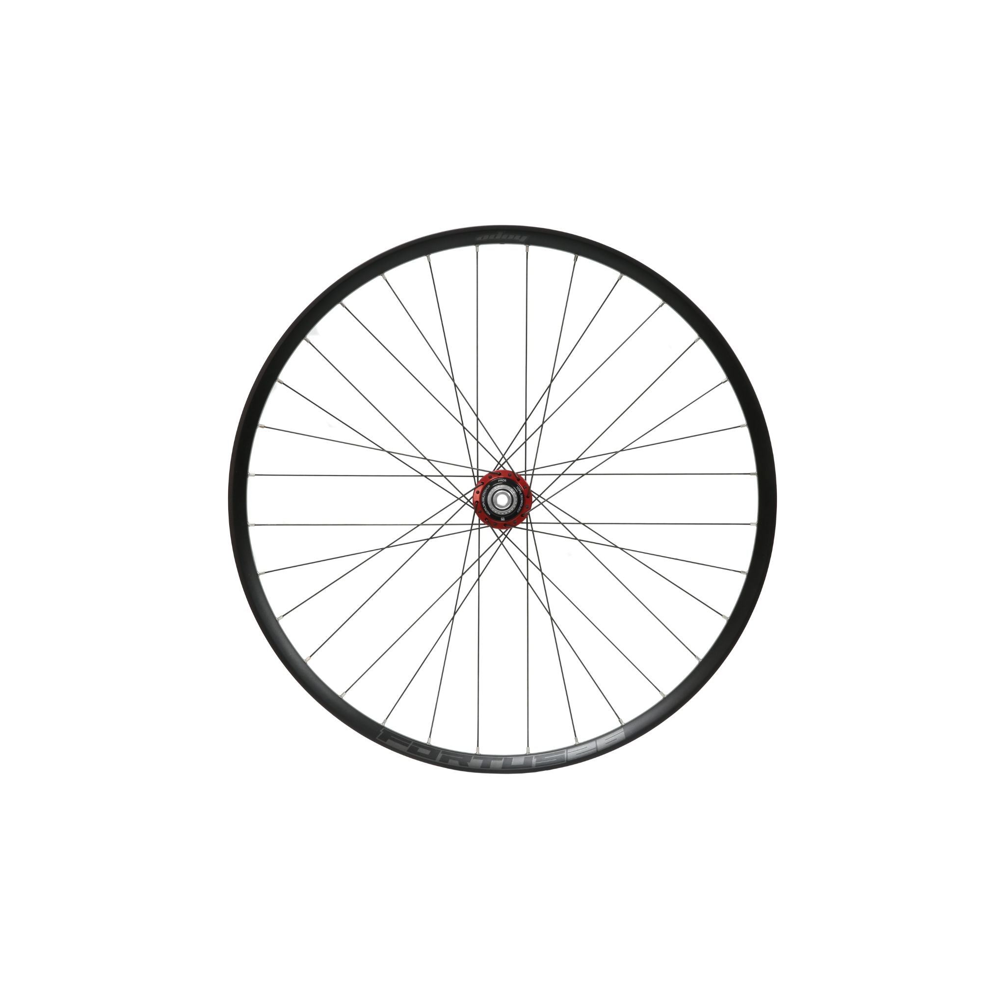 Hope Fortus 26W Pro 5 Trials/Singlespeed Rear Wheel Red / 26 - 6-Bolt / 135 x 10mm - Singlespeed