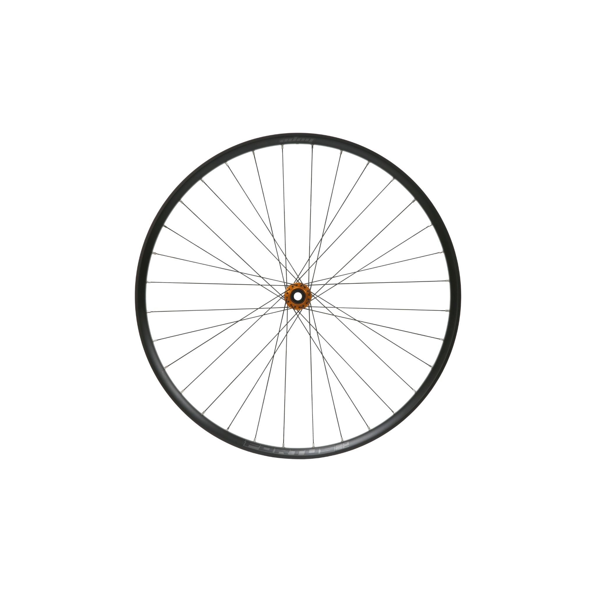 Hope Fortus 30SC Pro 5 Orange Front Wheel Orange / 27.5 - 6-Bolt / 100 x 15mm