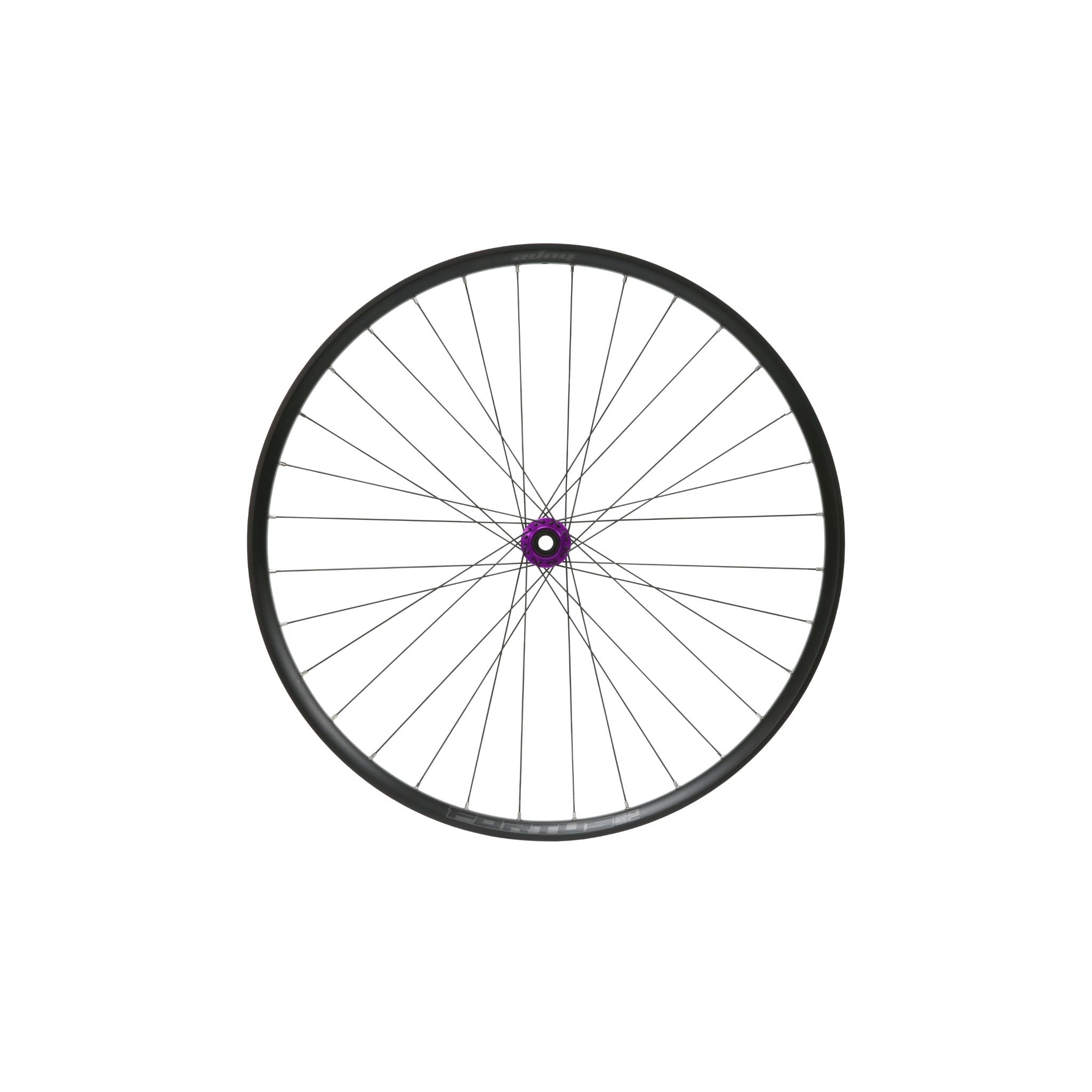 Hope Fortus 30SC Pro 5 Purple Front Wheel Purple / 27.5 - 6-Bolt / 100 x 15mm
