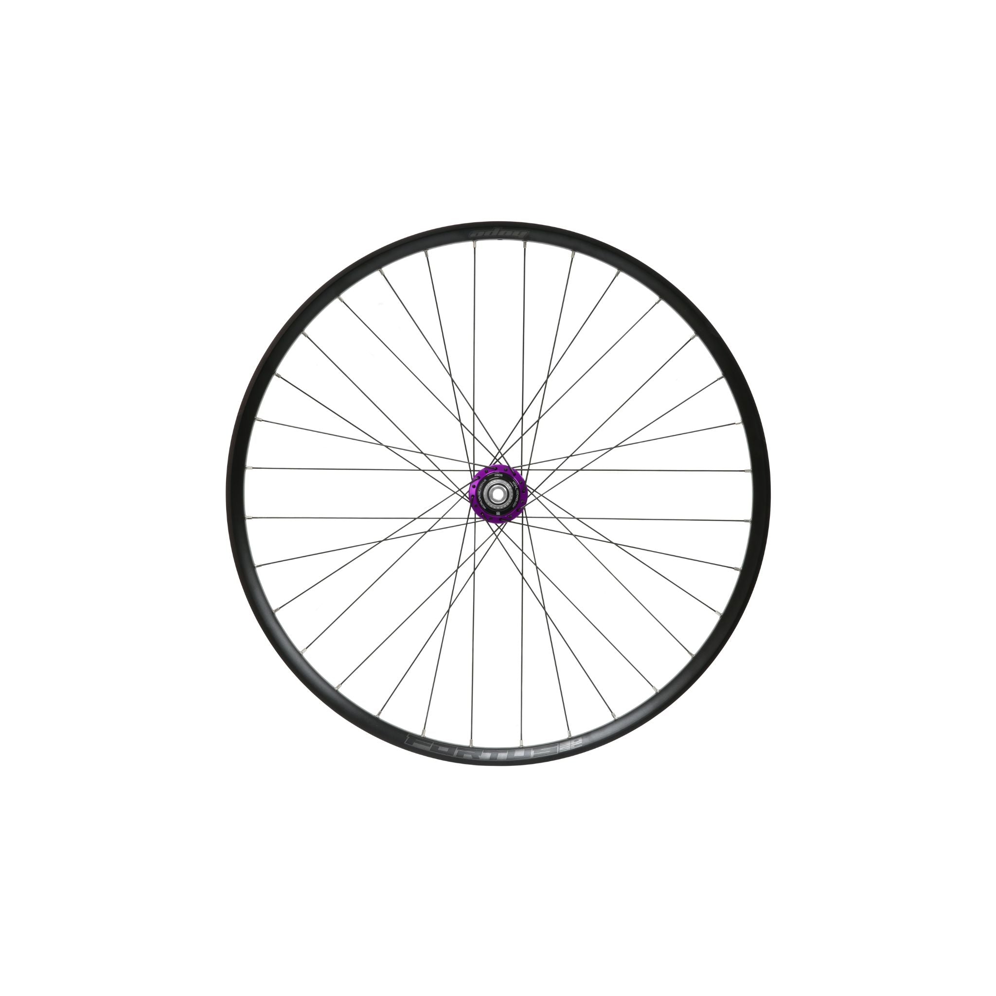 Hope Fortus 30SC Pro 5 Purple Rear Wheel Purple / 27.5 - 6-Bolt / 142 x 12mm - Shimano Microspline