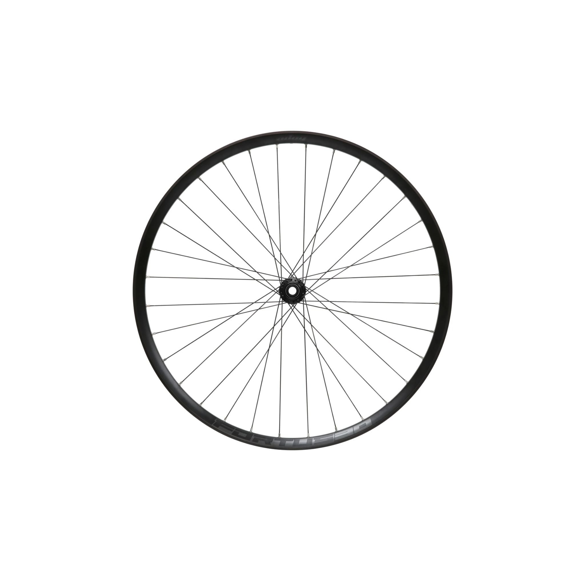 Hope Fortus 30W Pro 5 Black Front Wheel Black / 26 - 6-Bolt / 100 x 15mm