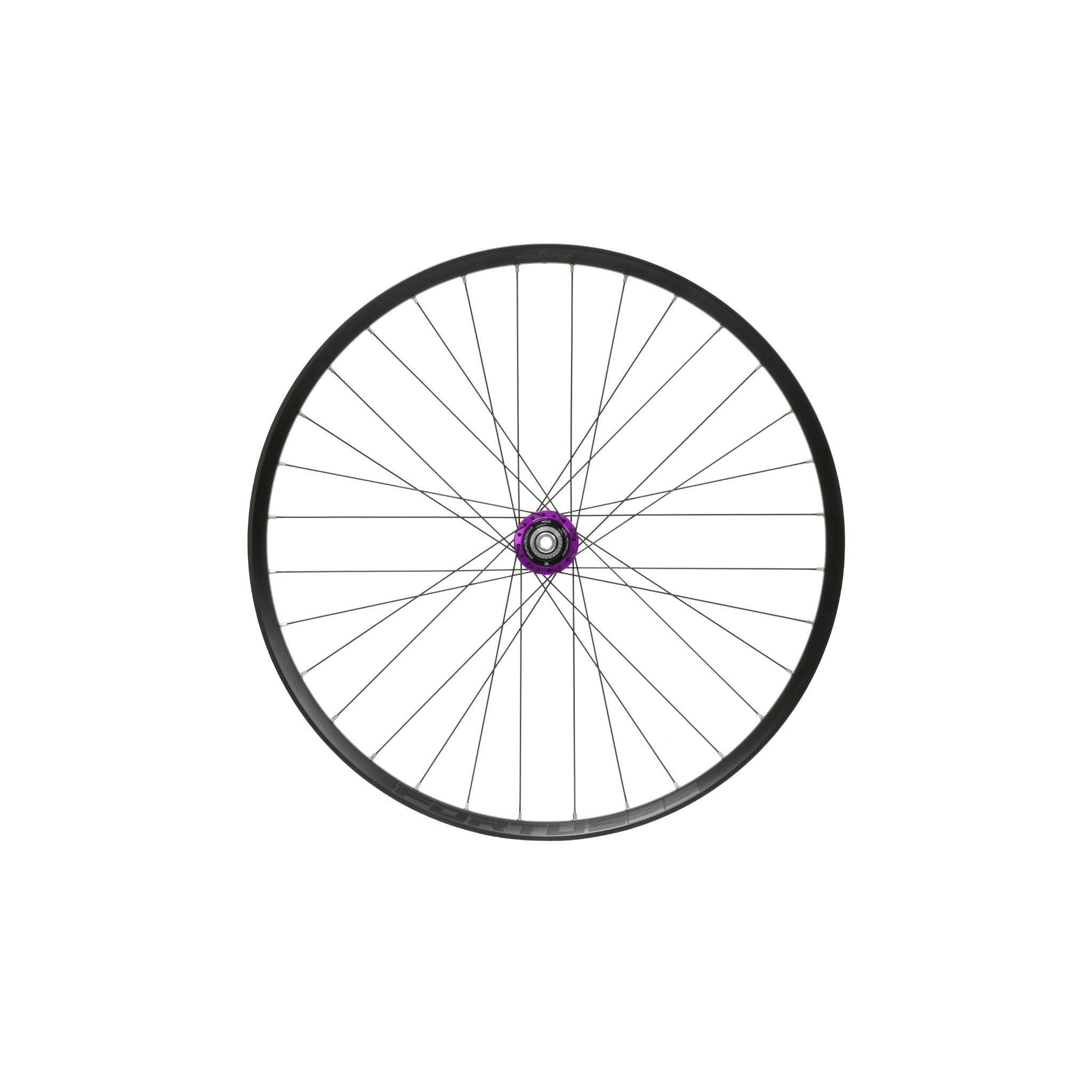 Hope Fortus 35W Pro 5 Purple Rear Wheel Purple / 27.5 - 6-Bolt / 142 x 12mm - Shimano Microspline