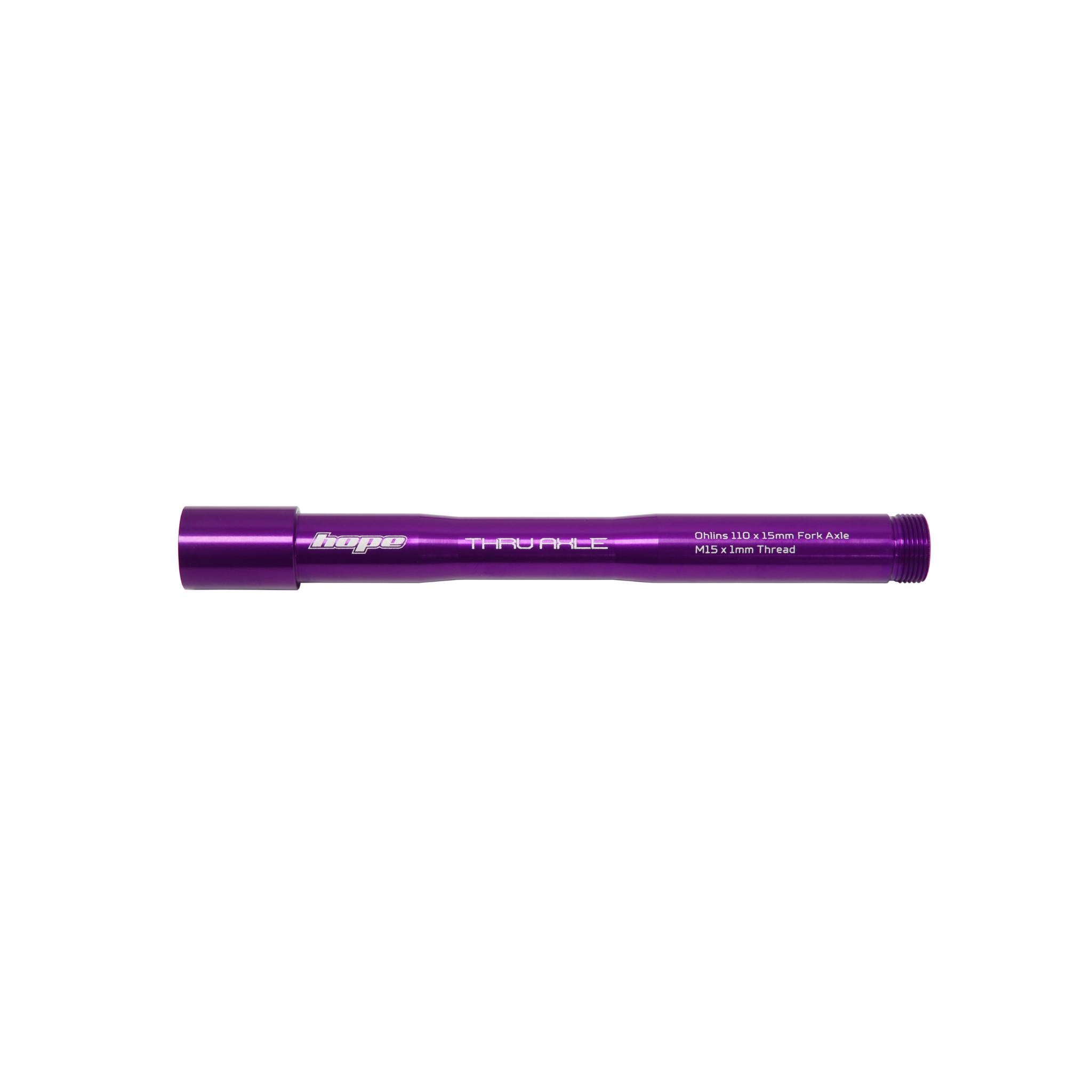 Hope Ohlins Fork Thru Axle Purple / 110mm
