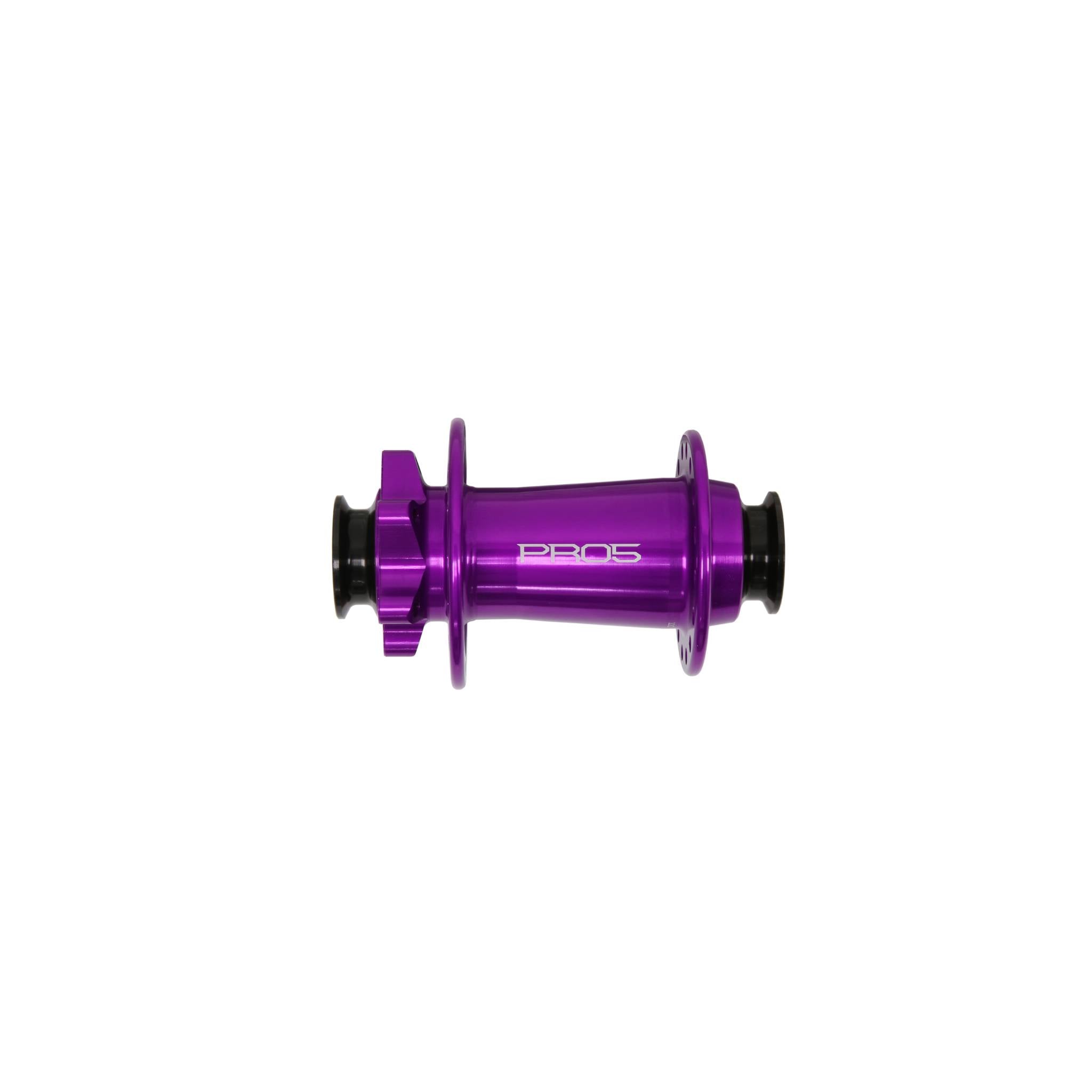 Hope Pro 5 Front Hub 6-Bolt - Purple Purple / 24H / Boost 110 x 12mm