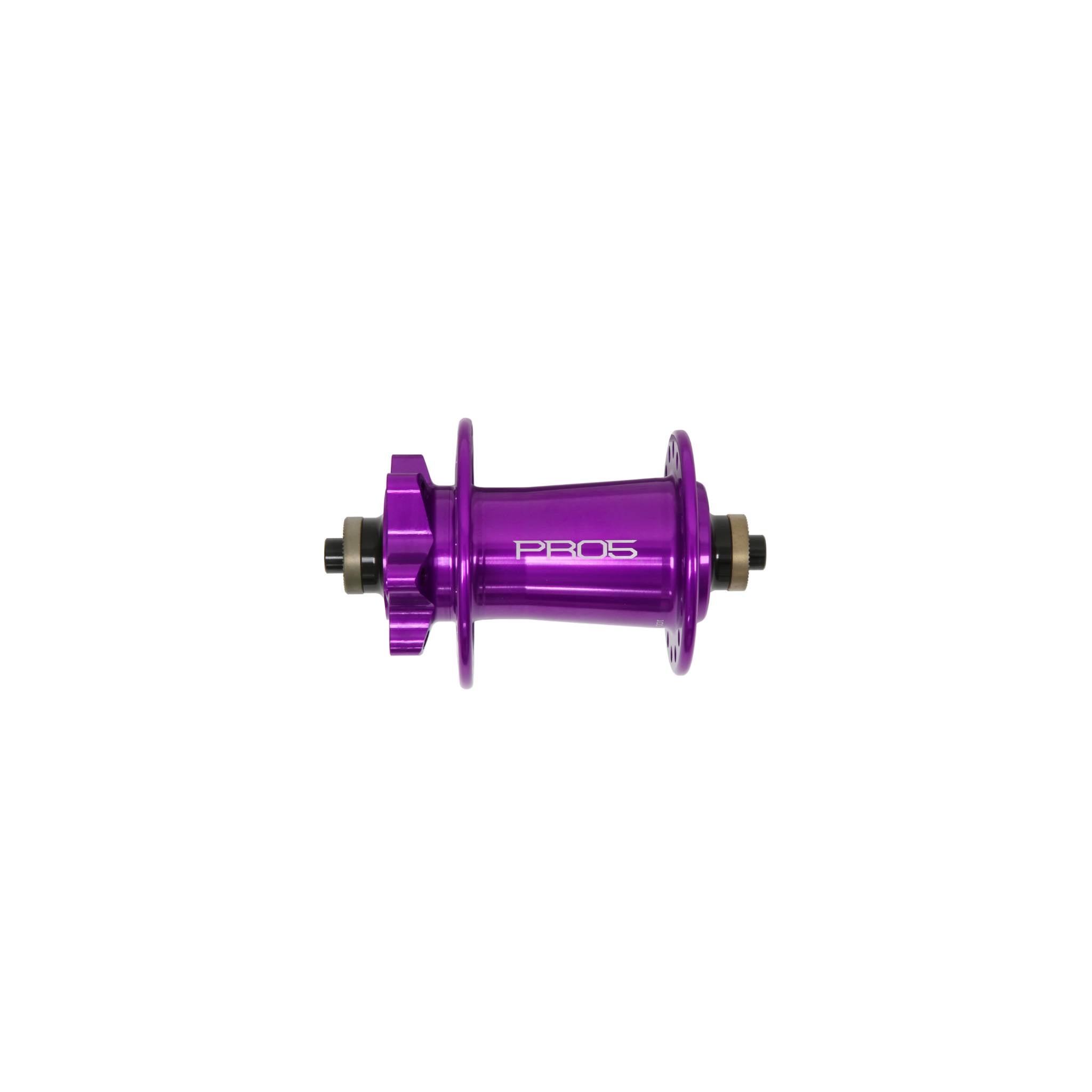 Hope Pro 5 Front Hub 6-Bolt - Purple Purple / 36H / 100 x 12mm