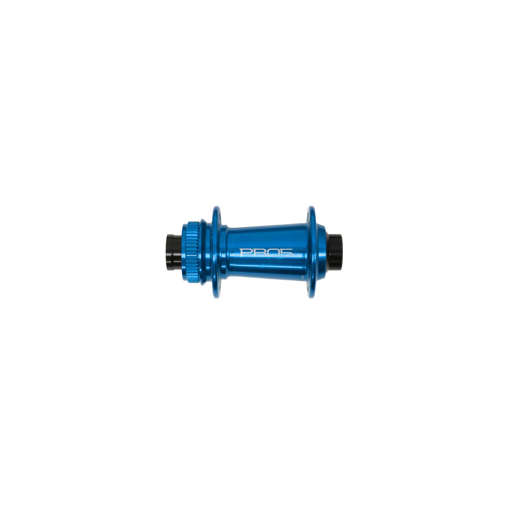 Hope Pro 5 Front Hub Centre Lock - Blue Blue / 24H / 100 x 12mm