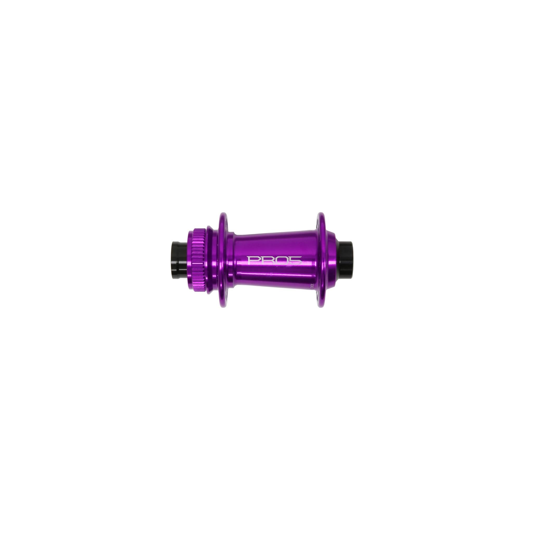 Hope Pro 5 Front Hub Centre Lock - Purple Purple / 36H / 100 x 12mm