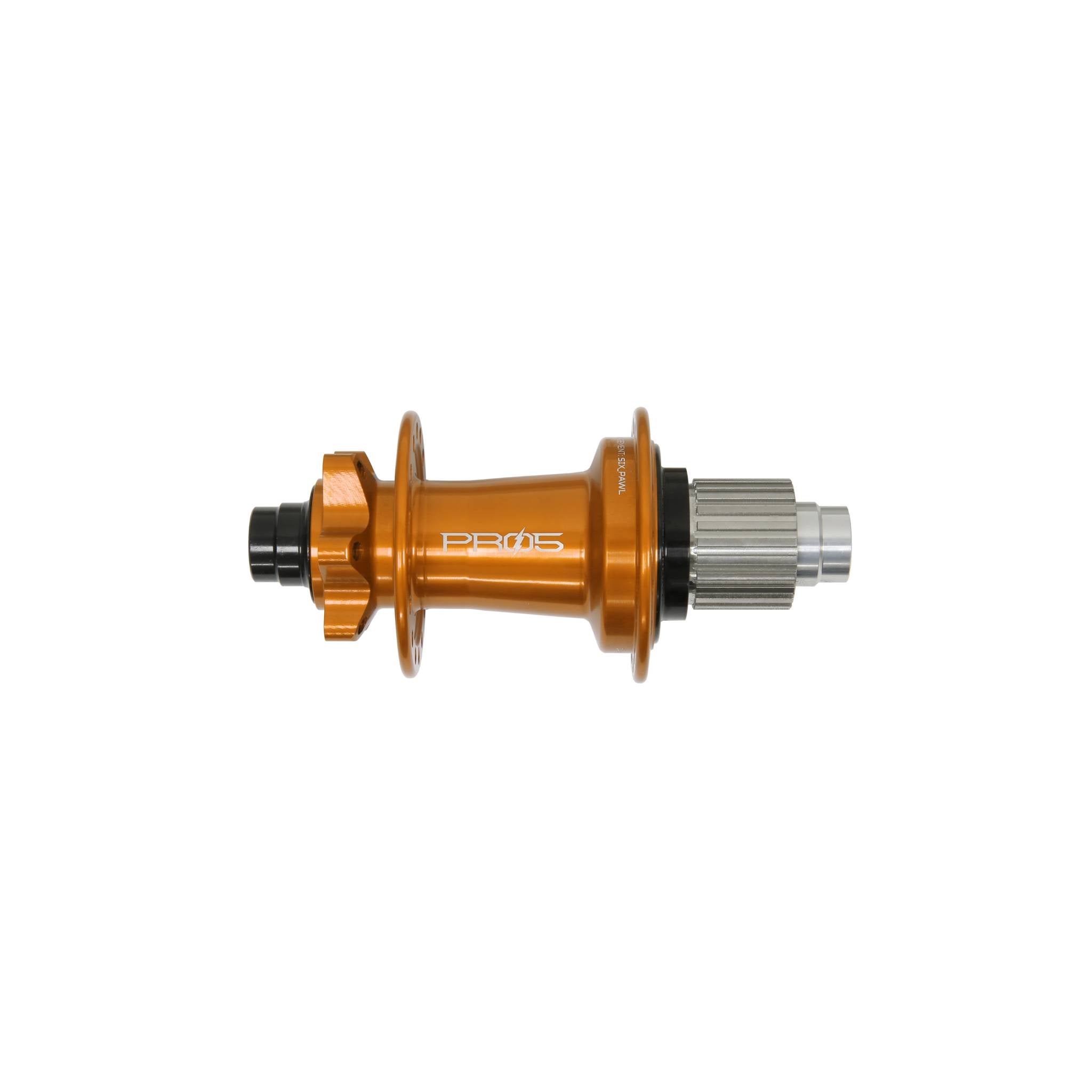 Hope Pro 5 Rear E-Bike Hub Orange / 32H / 148 x 12mm - Shimano Microspline