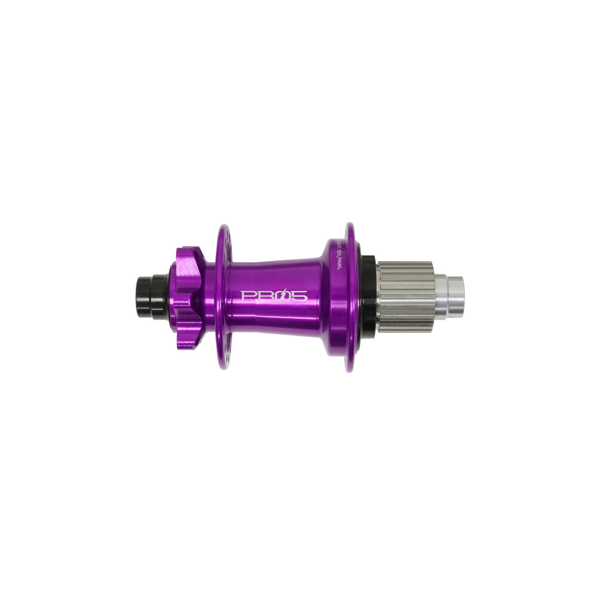Hope Pro 5 Rear E-Bike Hub Purple / 32H / 148 x 12mm - Shimano Microspline