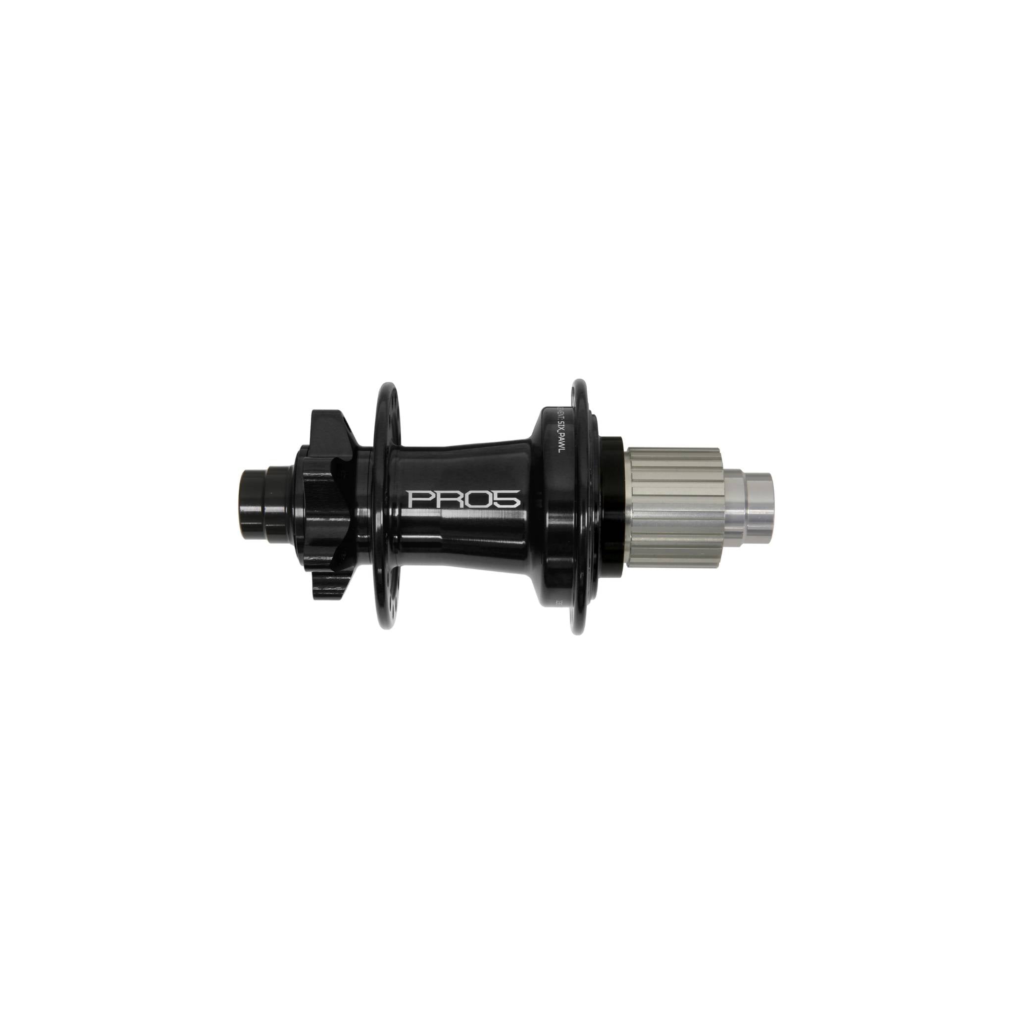 Hope Pro 5 Rear Hub 6-Bolt - Black Black / 32H / 142 x 12mm - Shimano Microspline
