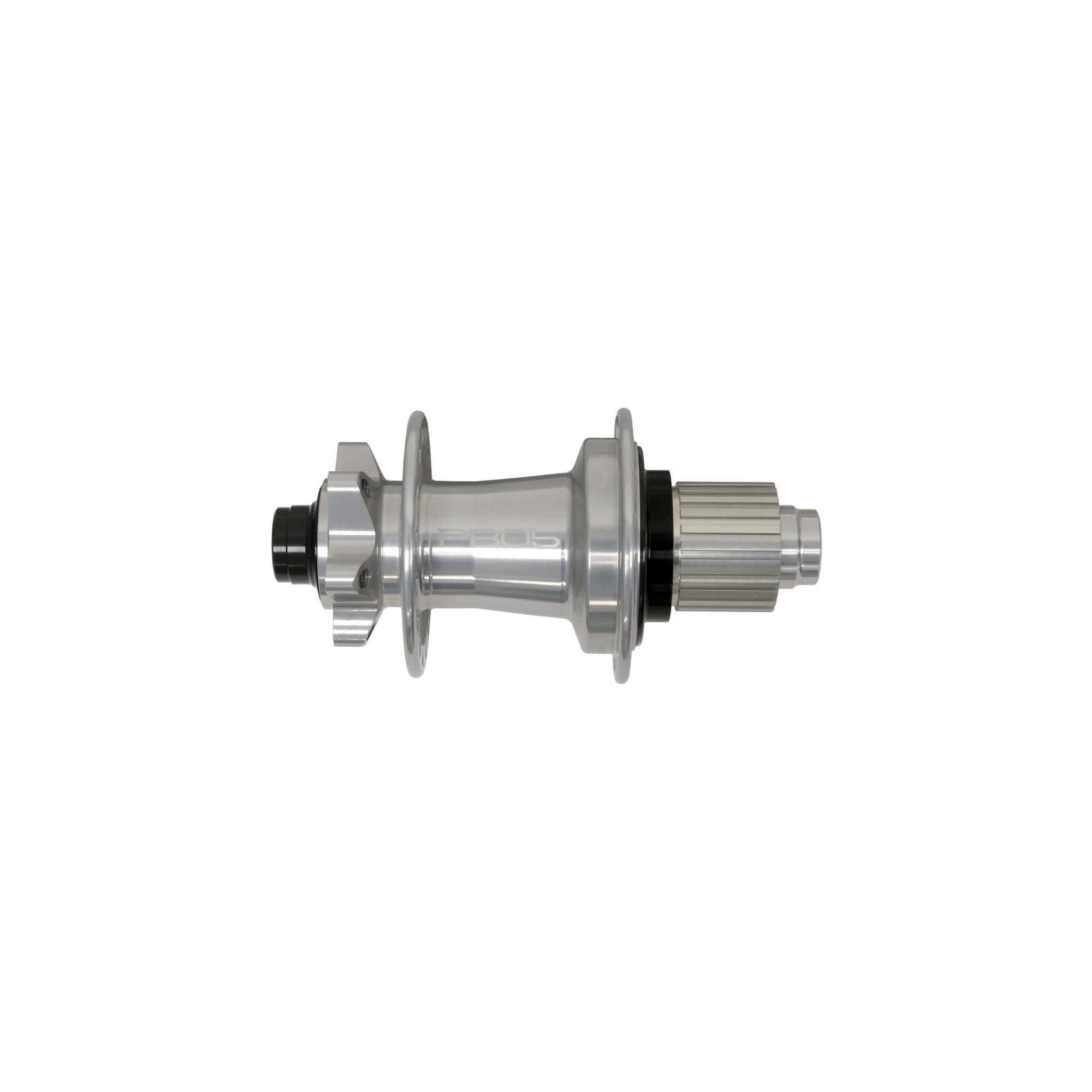 Hope Pro 5 Rear Hub 6-Bolt - Silver Silver / 24H / 135 x 12mm - Shimano Microspline