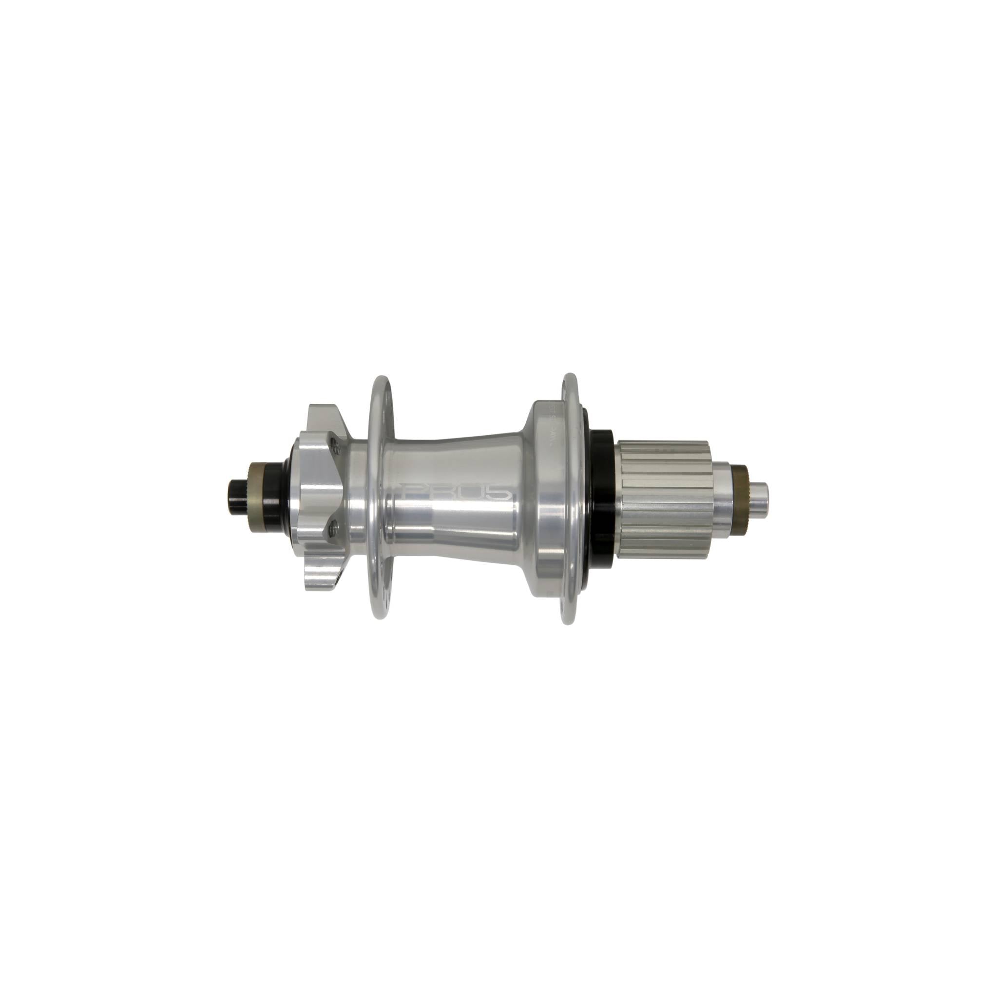 Hope Pro 5 Rear Hub 6-Bolt - Silver Silver / 24H / 135mm QR - Shimano Microspline