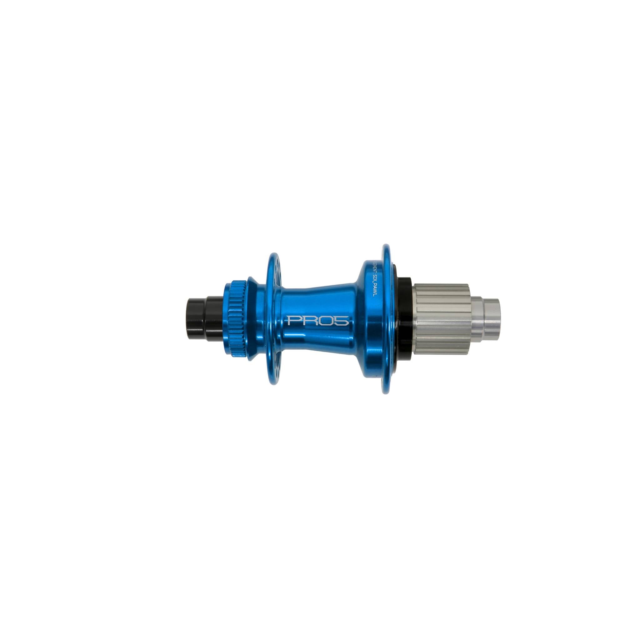 Hope Pro 5 Rear Hub Centre Lock - Blue Blue / 28H / 142 x 12mm - Shimano Microspline