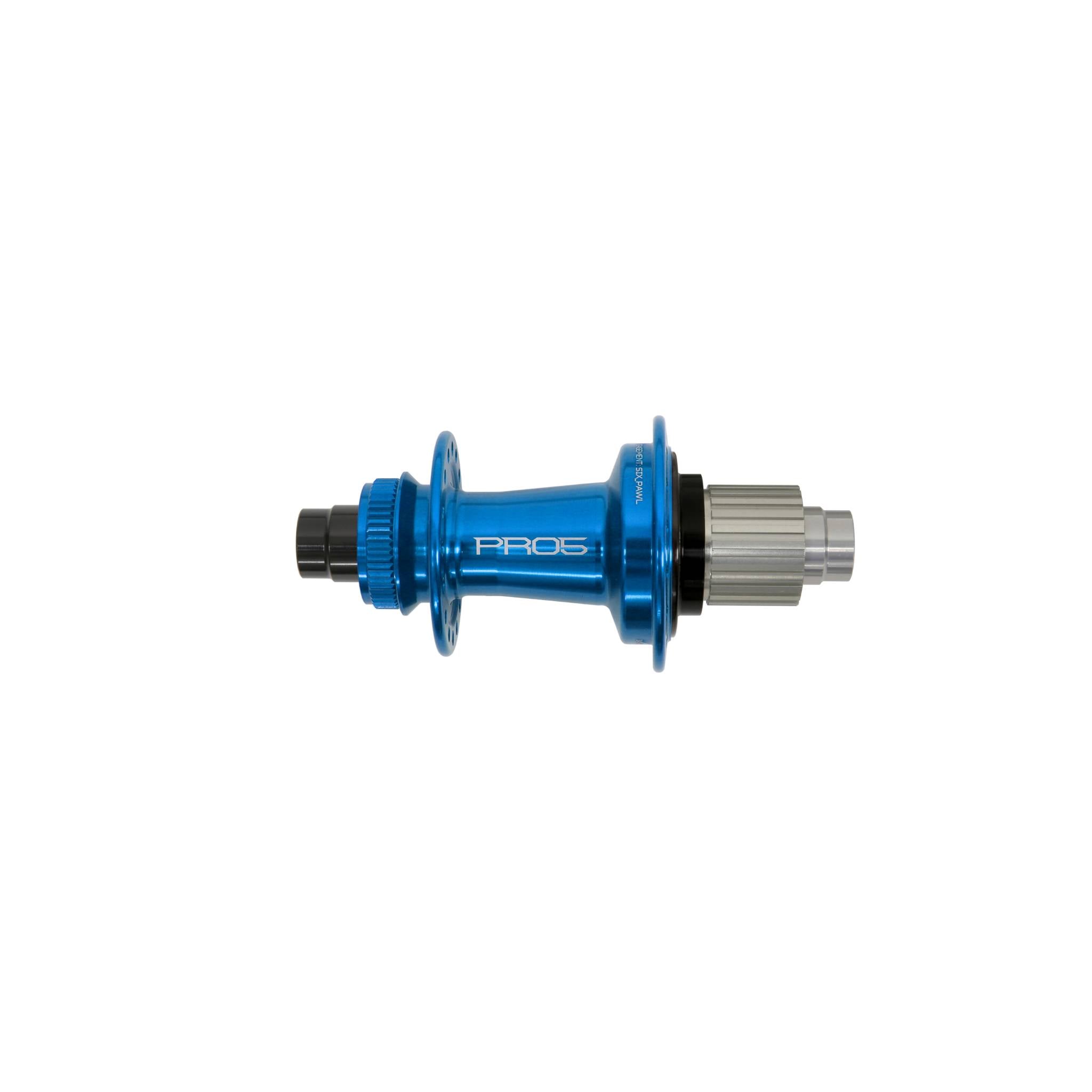 Hope Pro 5 Rear Hub Centre Lock - Blue Blue / 28H / 148 x 12mm - Shimano Microspline