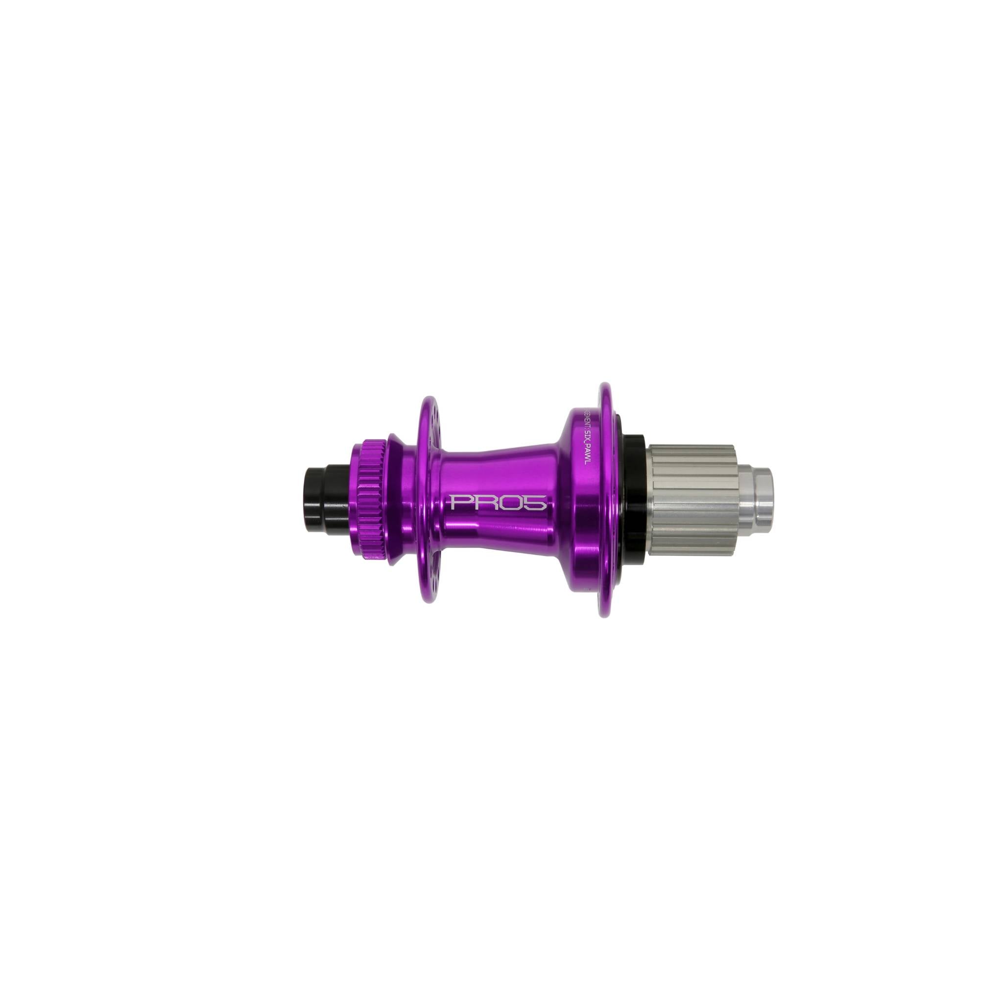 Hope Pro 5 Rear Hub Centre Lock - Purple Purple / 32H / 135 x 12mm - Shimano Microspline