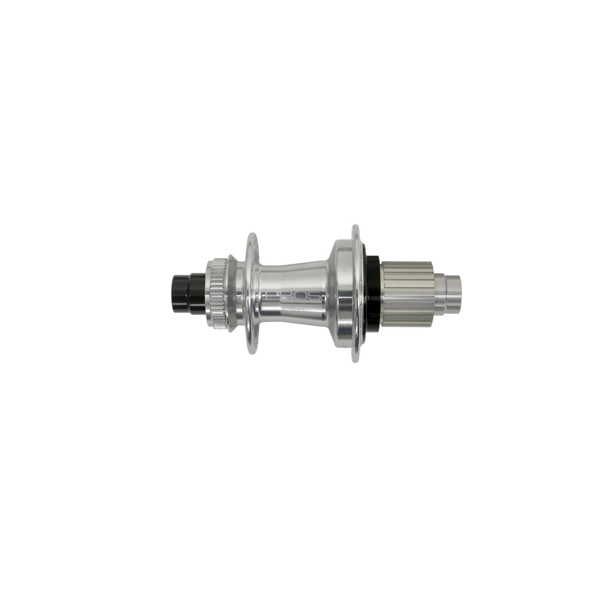 Hope Pro 5 Rear Hub Centre Lock - Silver Silver / 32H / 142 x 12mm - Shimano Microspline