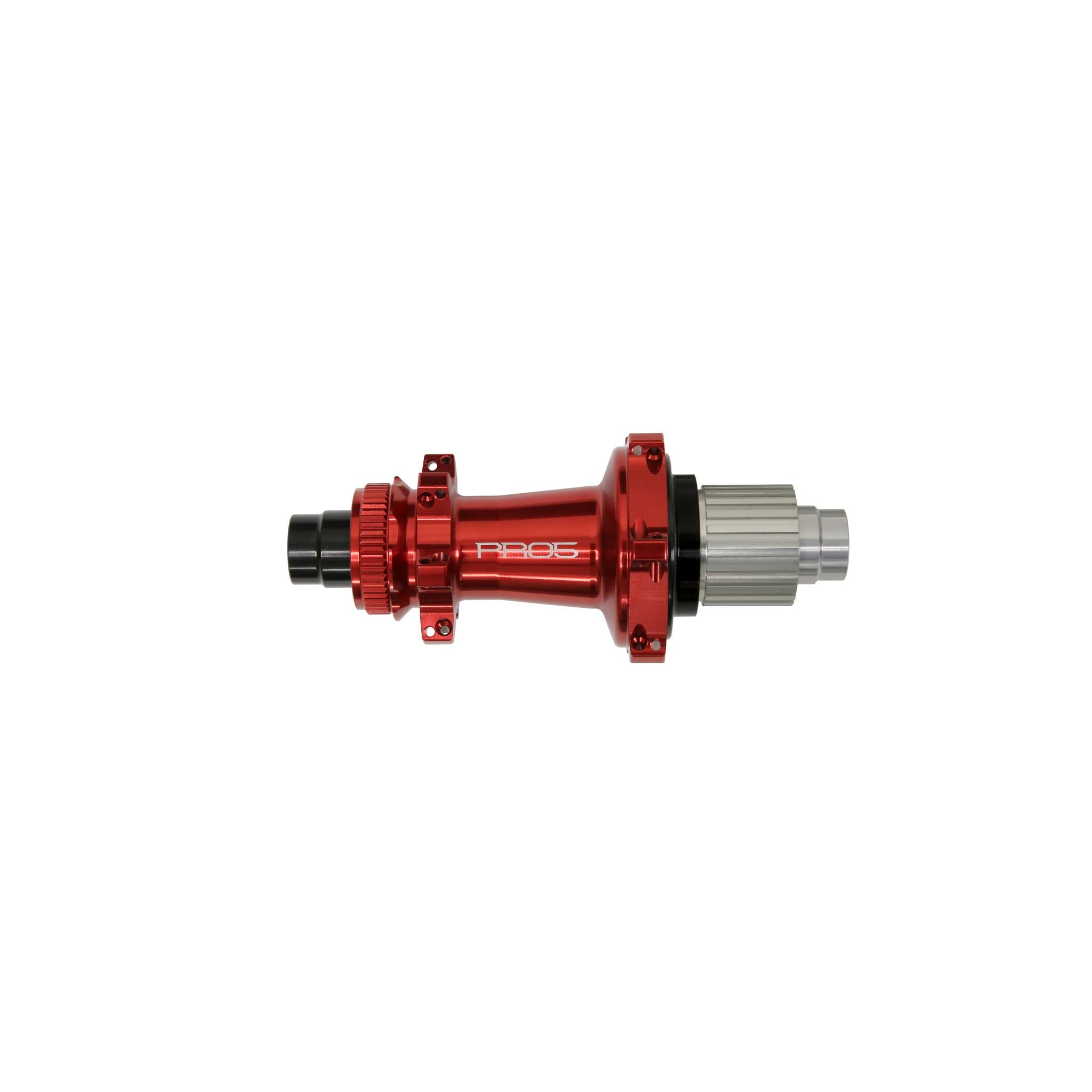 Hope Pro 5 Rear Hub Straight Pull - Red Red / 24H / 148 x 12mm - Shimano Microspline