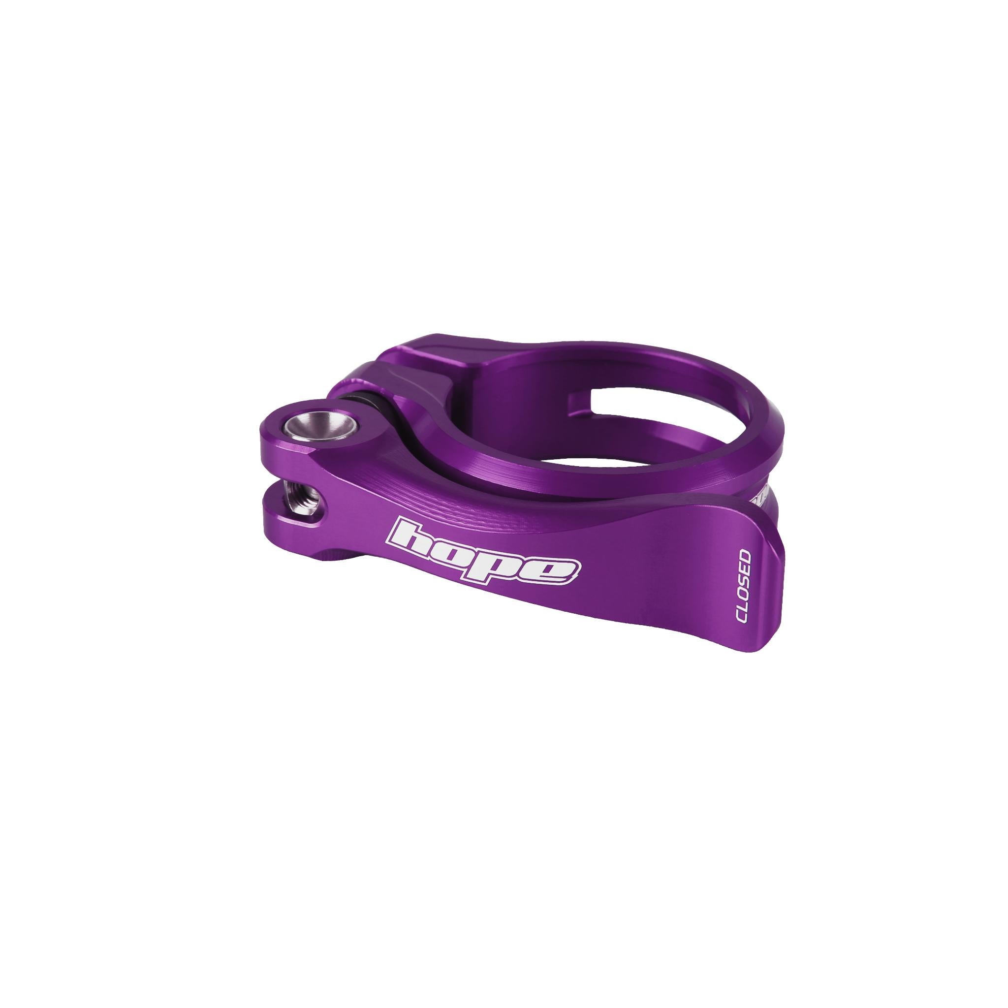 Hope Quick Release Seatpost Clamp Purple / 28.6mm