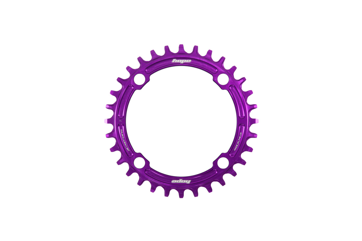 Hope R22 104 BCD Chainring Purple / 32T